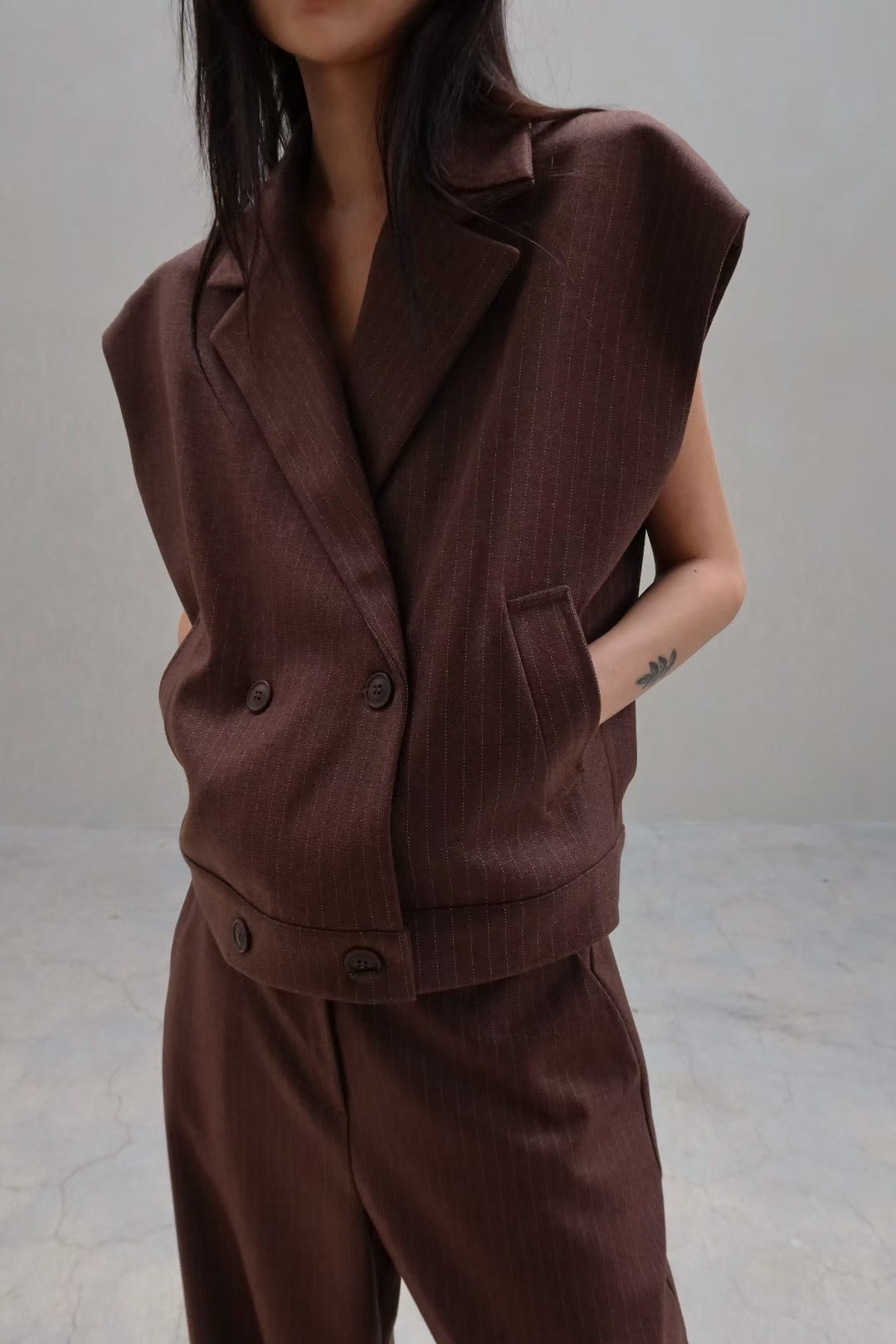 ELEGANT PINSTRIPES SET - VEST