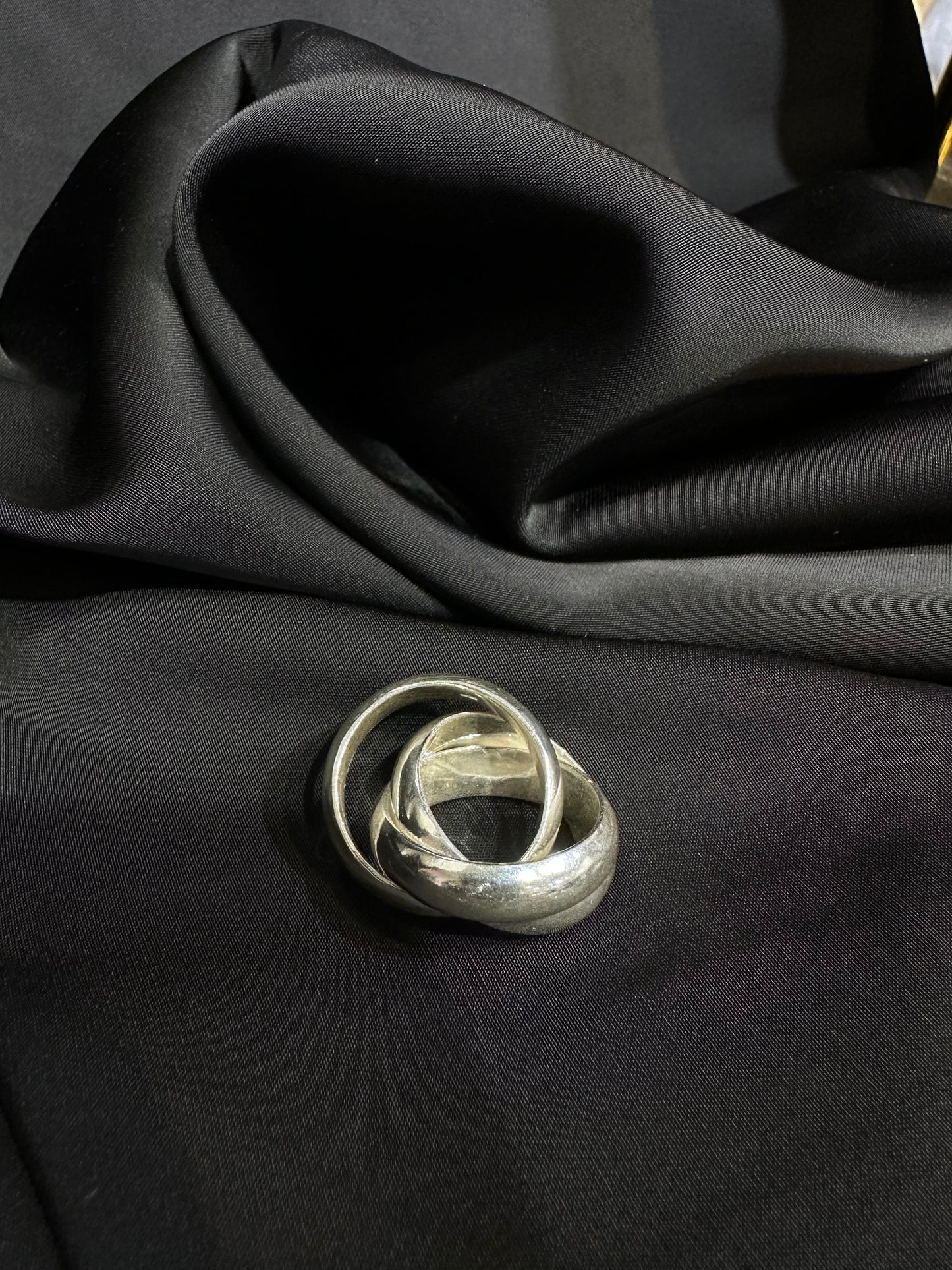 HANDMADE 925 THICK TRIPLE LOOP RING