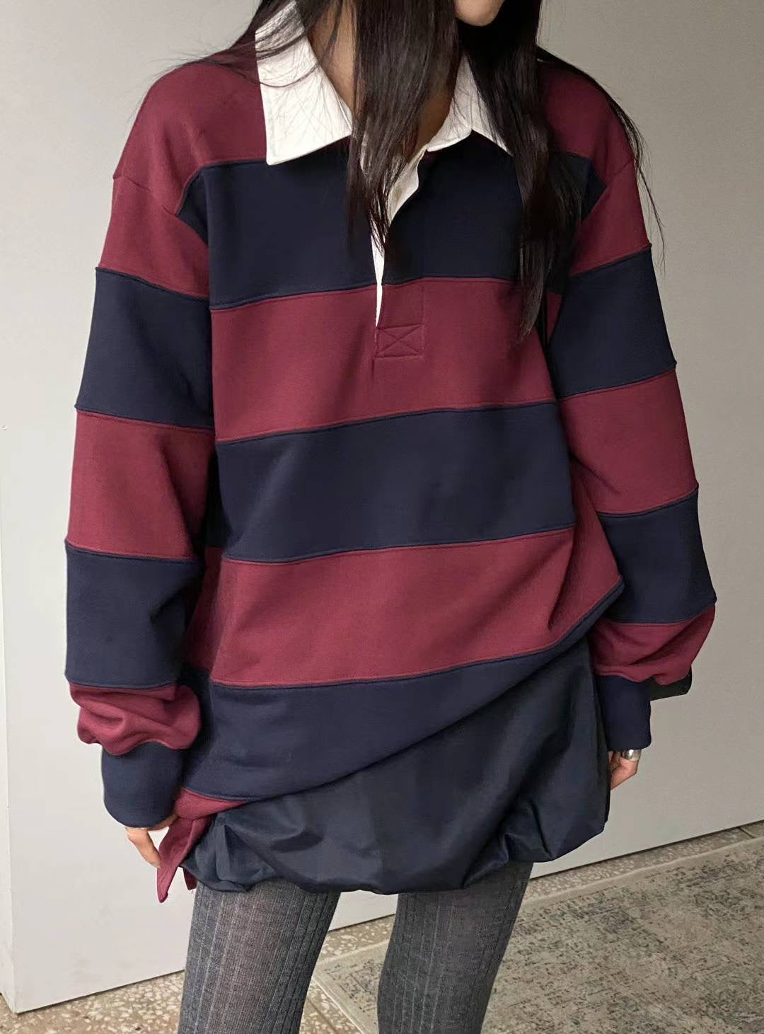 POLO STRIPE TOP