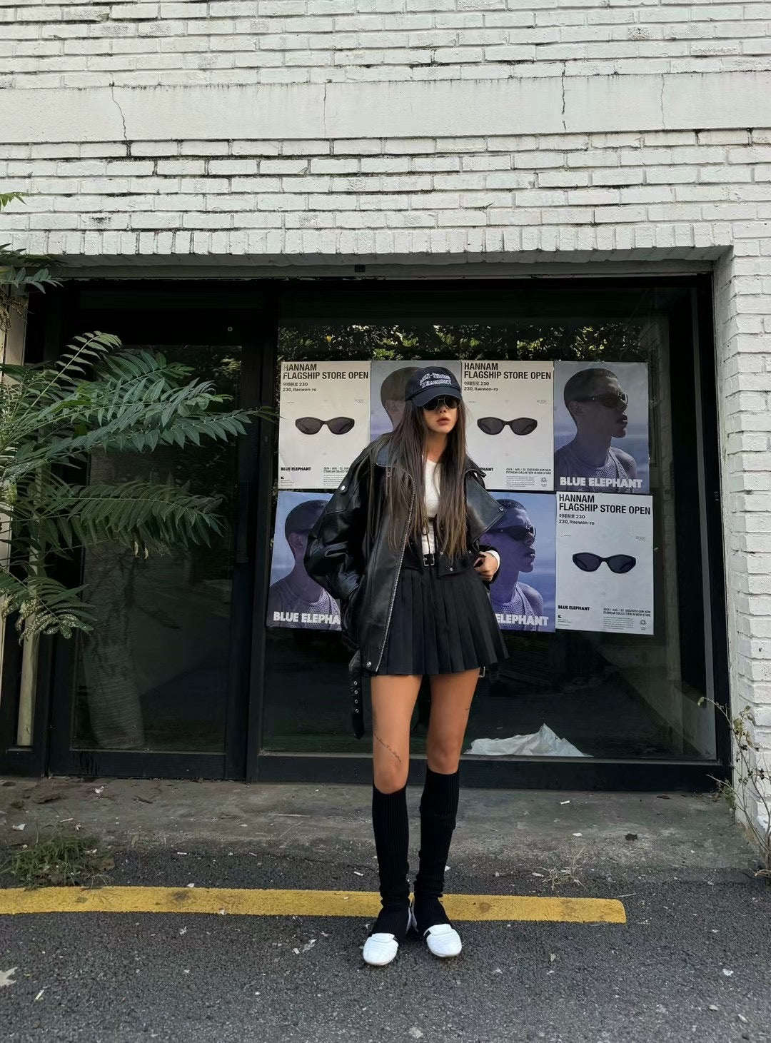 SHEEPSKIN LEATHER BIKER