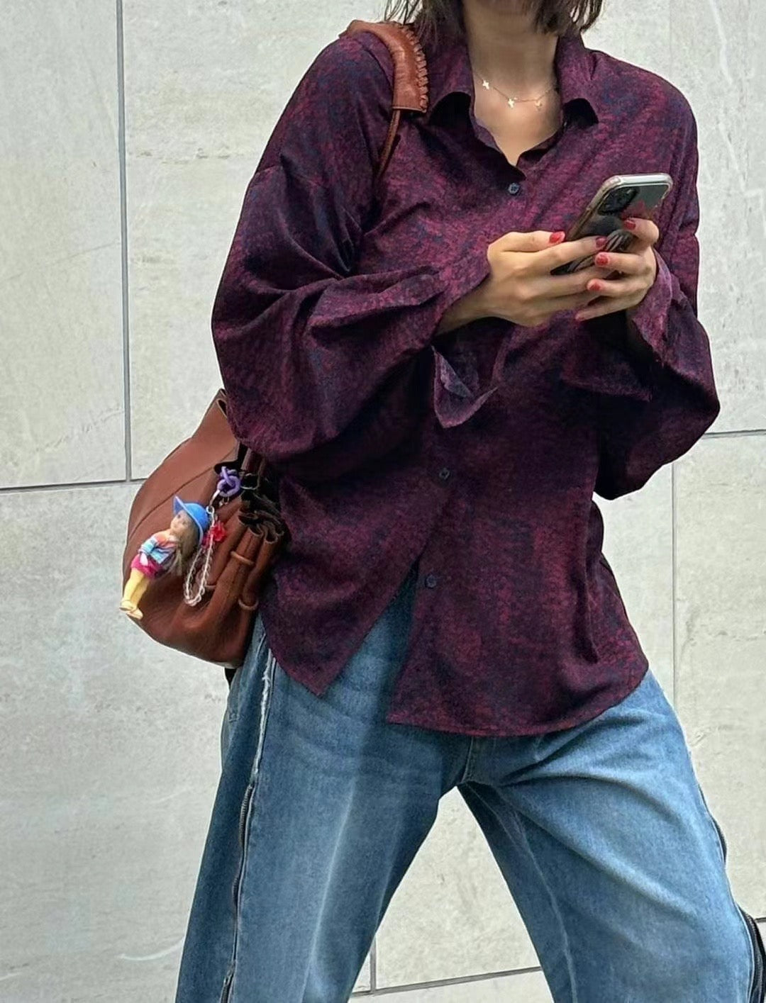PRINTED MARK SHIRT