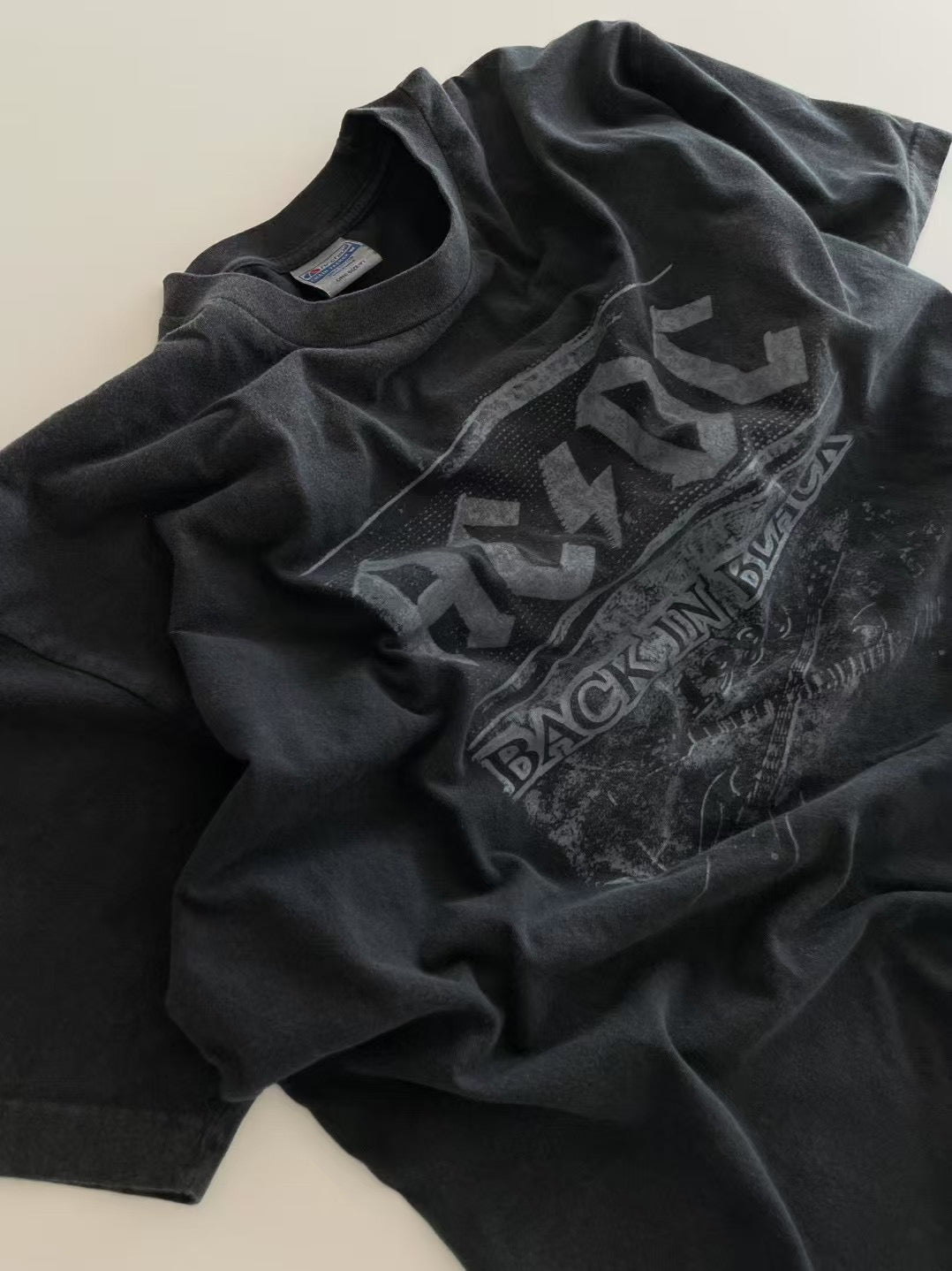 AC/DC DARK GREY TEE