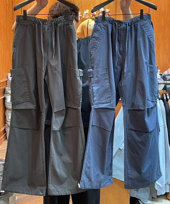 BIG POCKET CARGO PANTS -5 COLOURS
