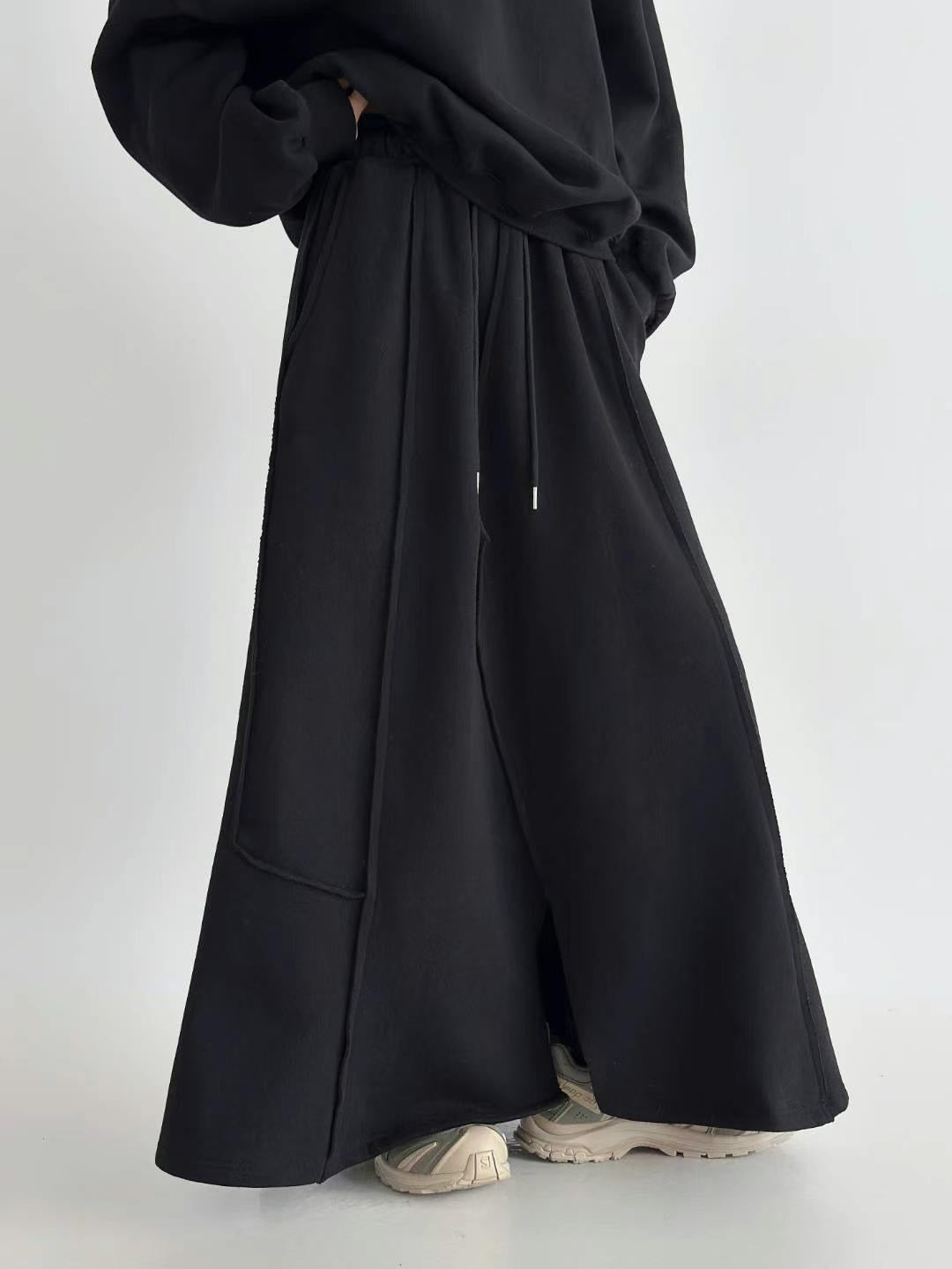 A CUT COTTON SKIRT- 2 COLOURS