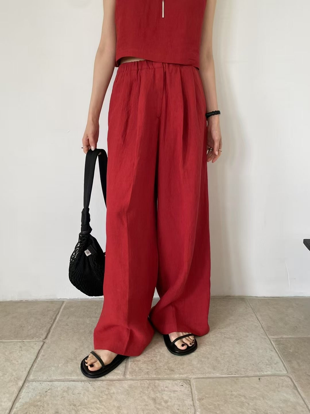 BREATHABLE LINEN PANTS