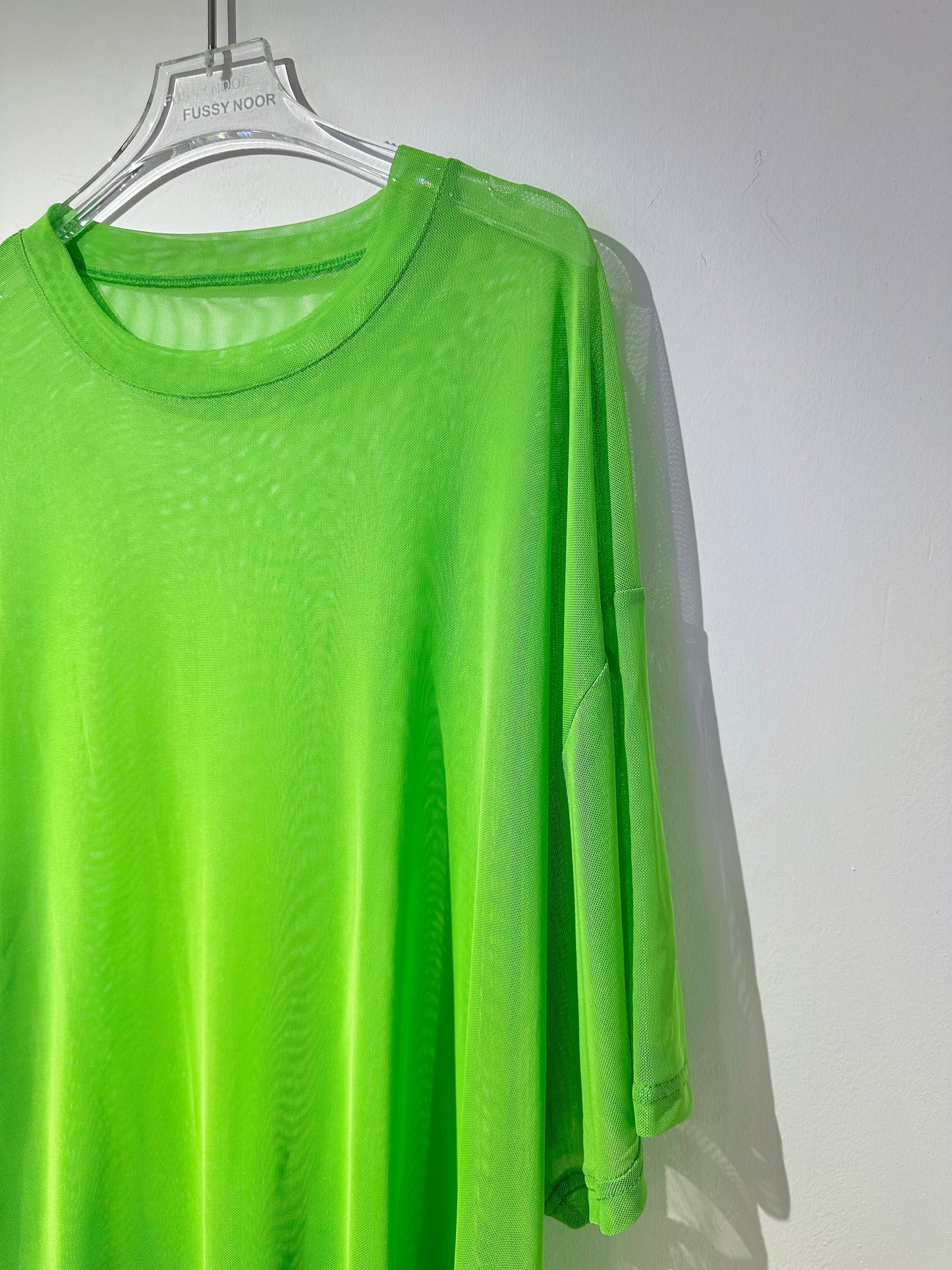• FUSSY MADE • AIRY MESH TOP - OVERSIZED