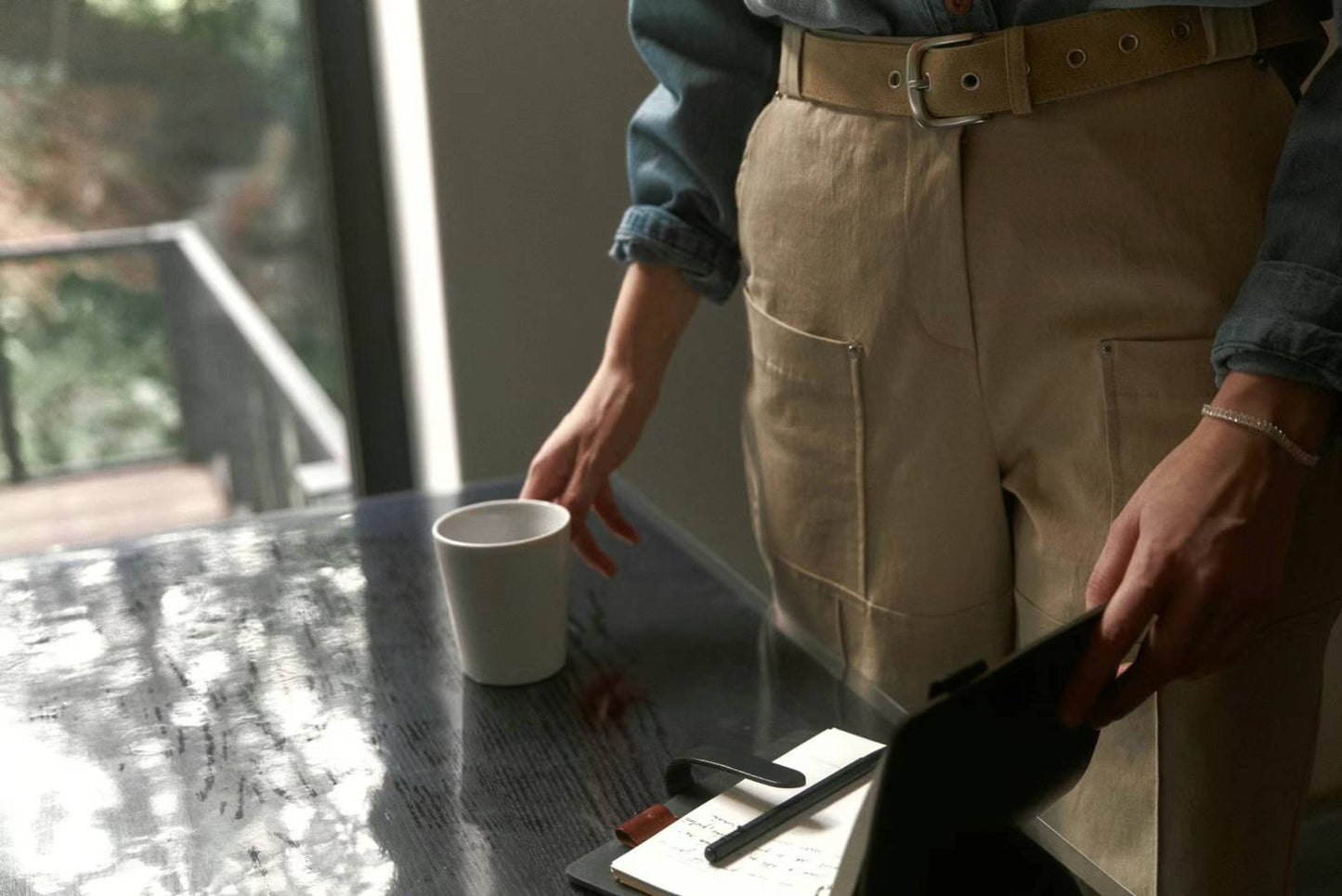 SUEDE LEATHER BELT