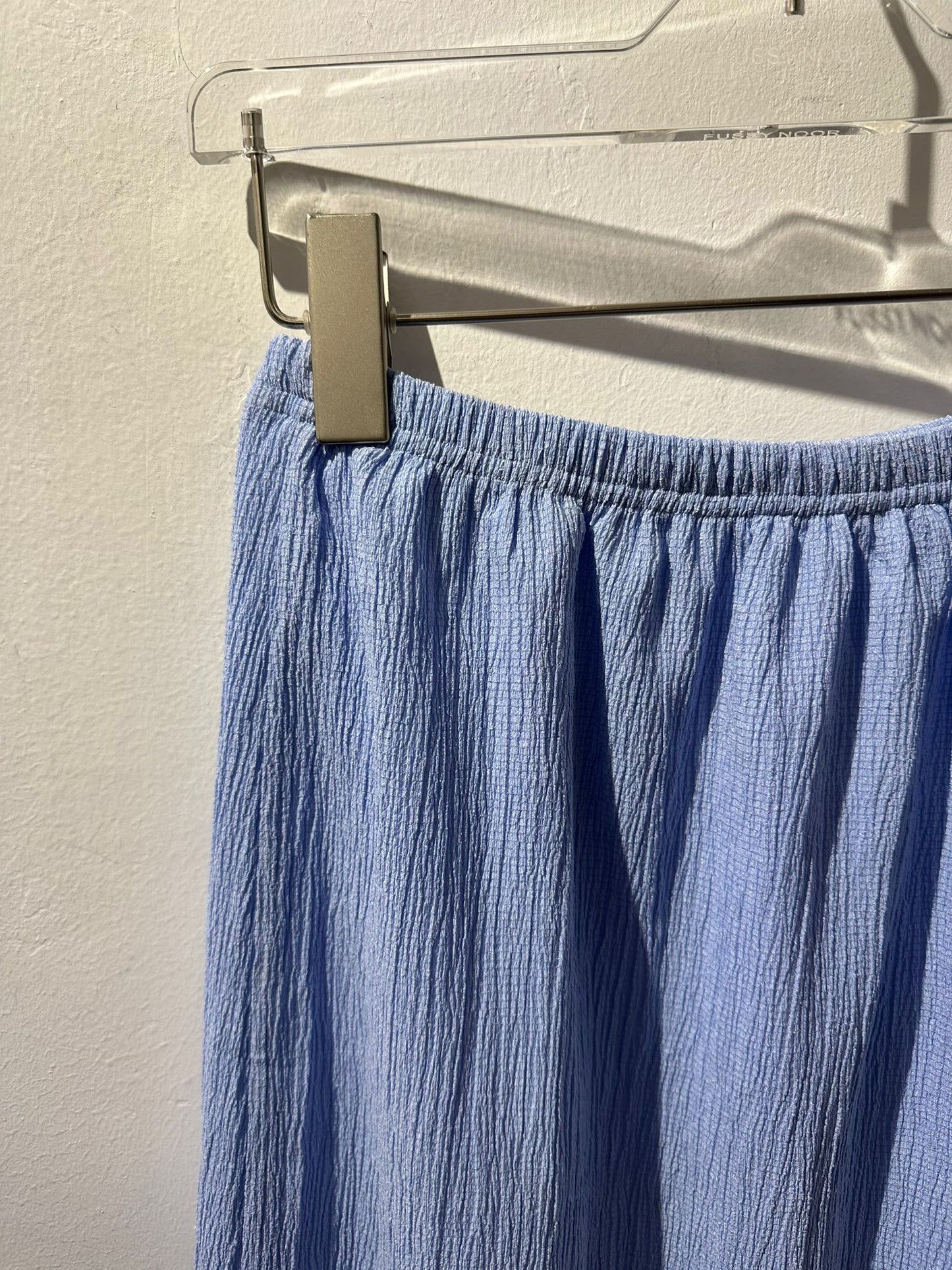 SUMMER TREE BARK TEXTURED SKIRT