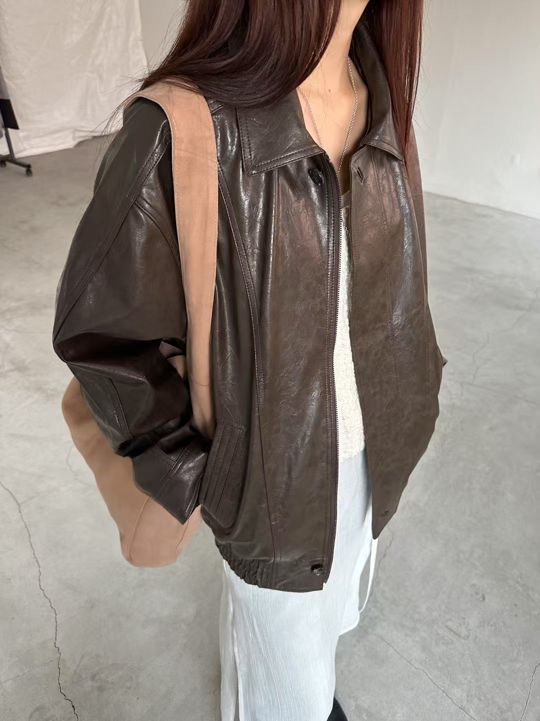 SHEEP LEATHER BAG