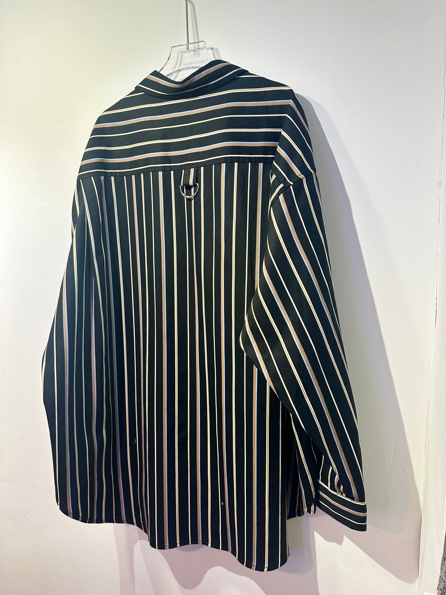 • FUSSY MADE • MIDNIGHT STRIPE SHIRT