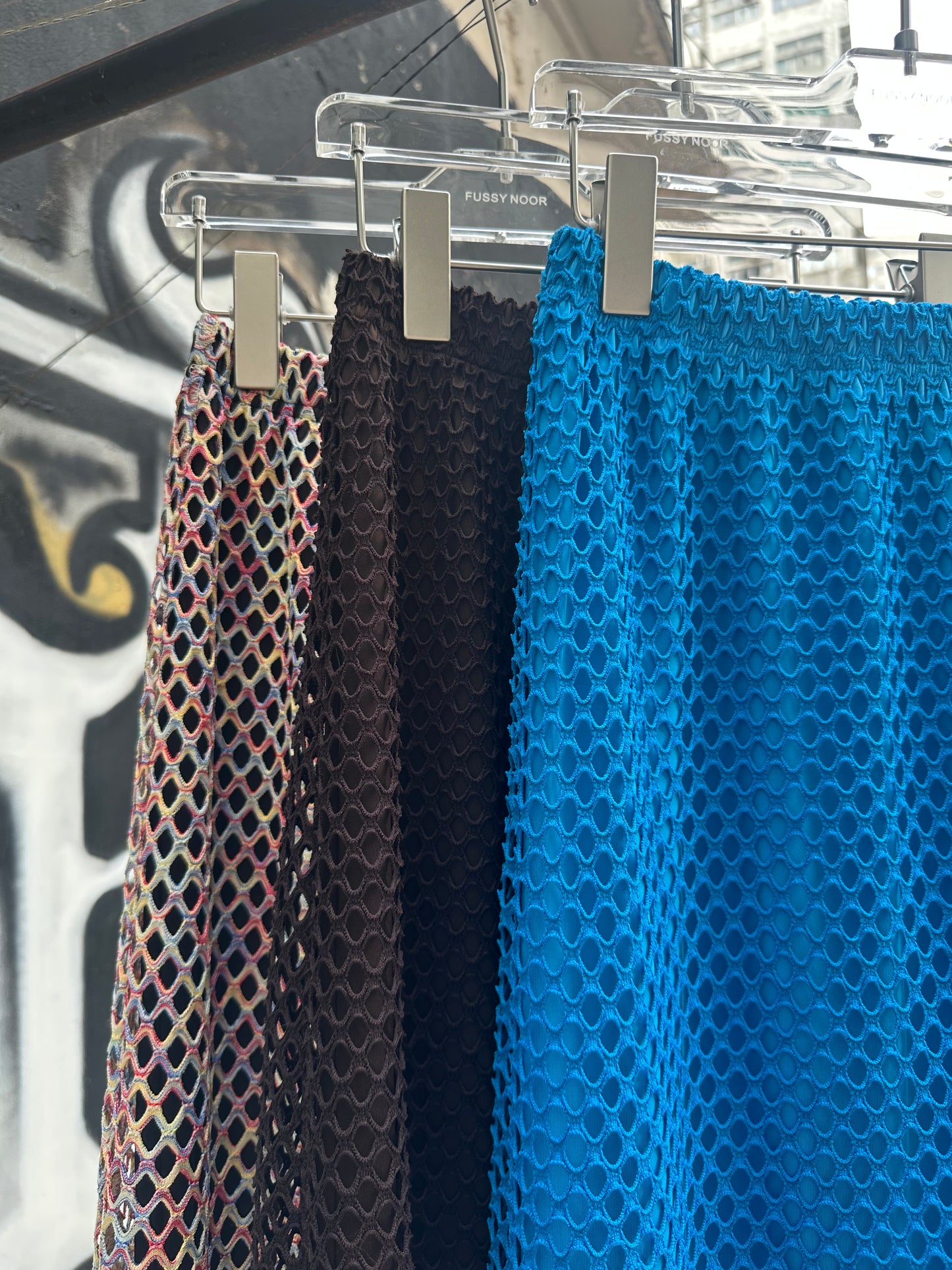 • FUSSY MADE • GLAMOROUS FISHNET SKIRT