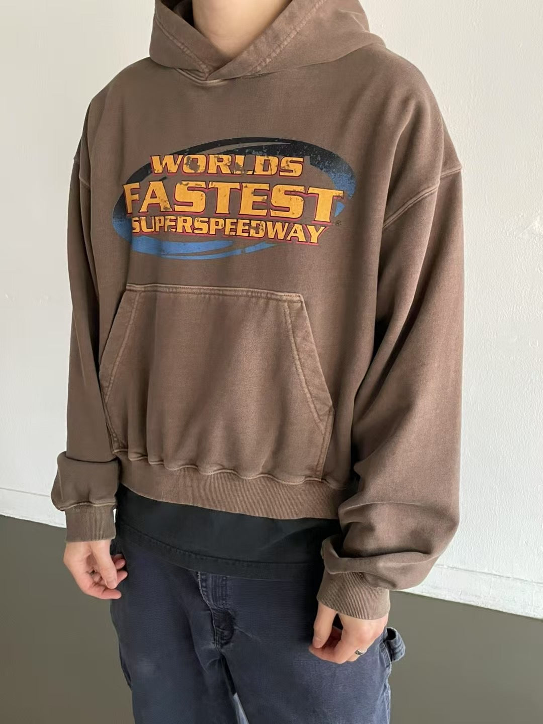 WORLDS FASTEST WAIST LENGTH HOODIE