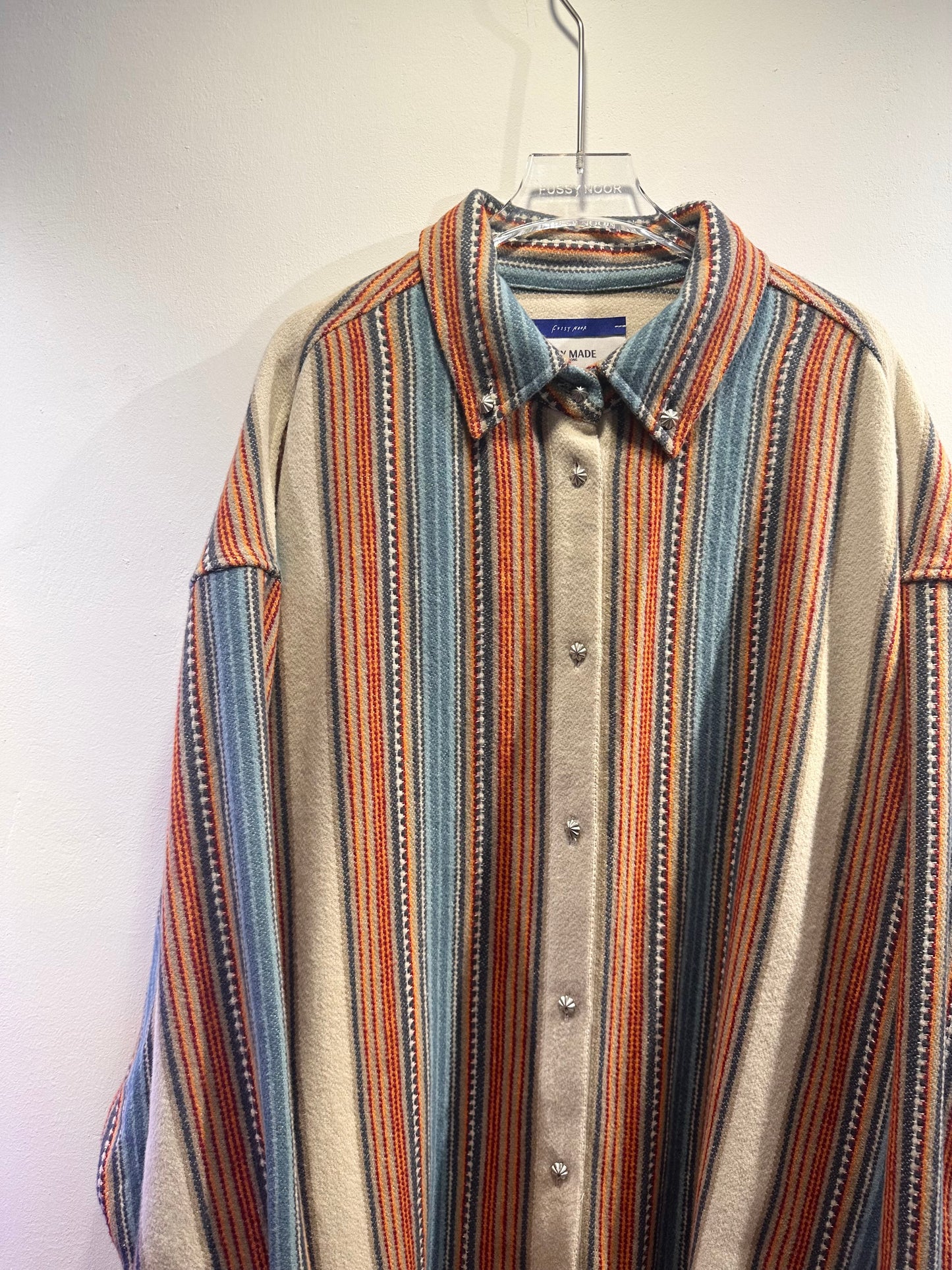 • FUSSY MADE • BOHO STRIPE SHIRT