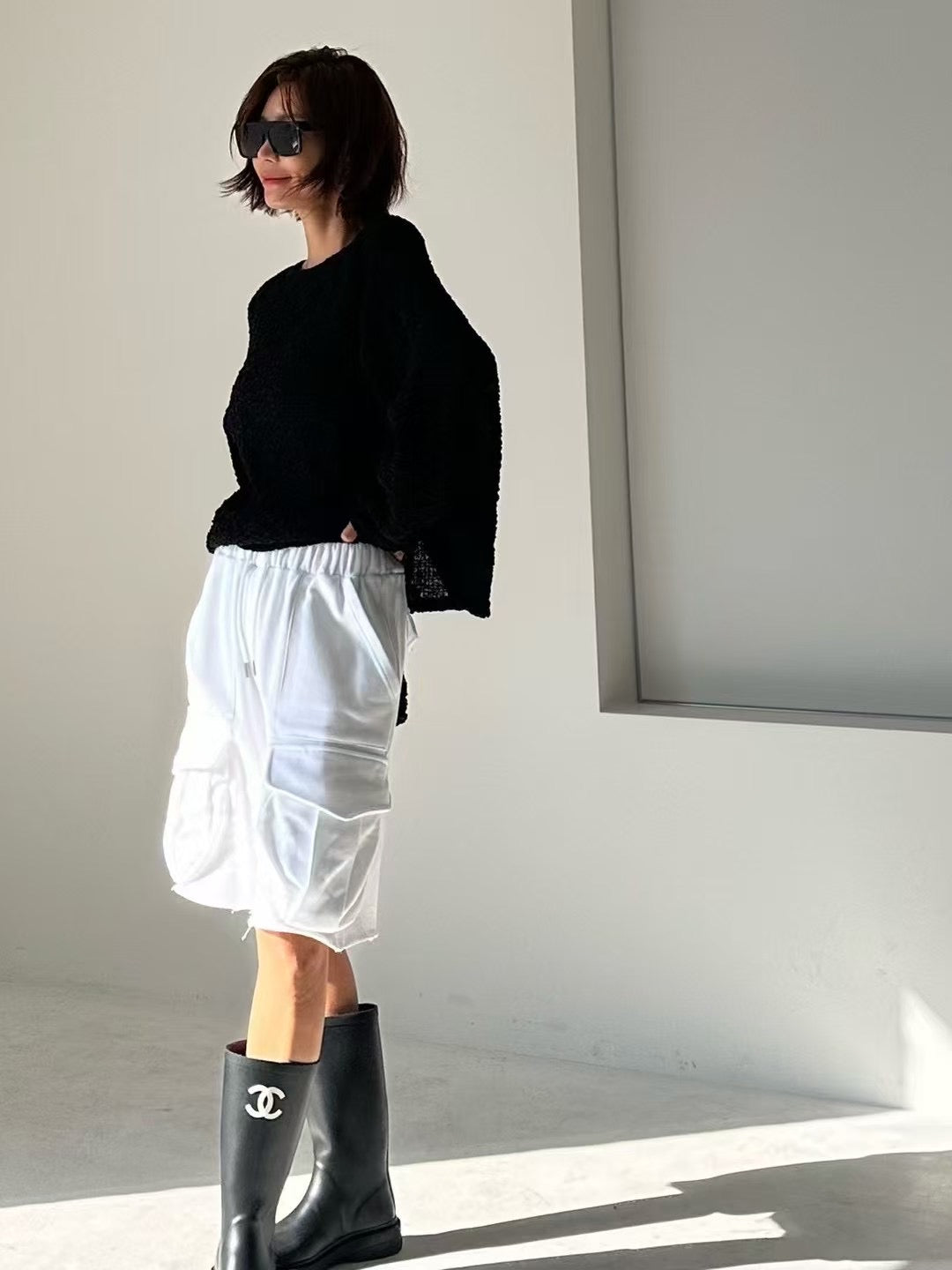 COTTON CARGO PANTS