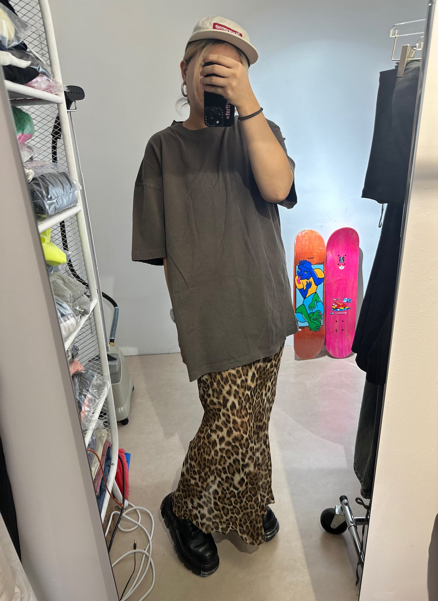 LEOPARD SKIRT