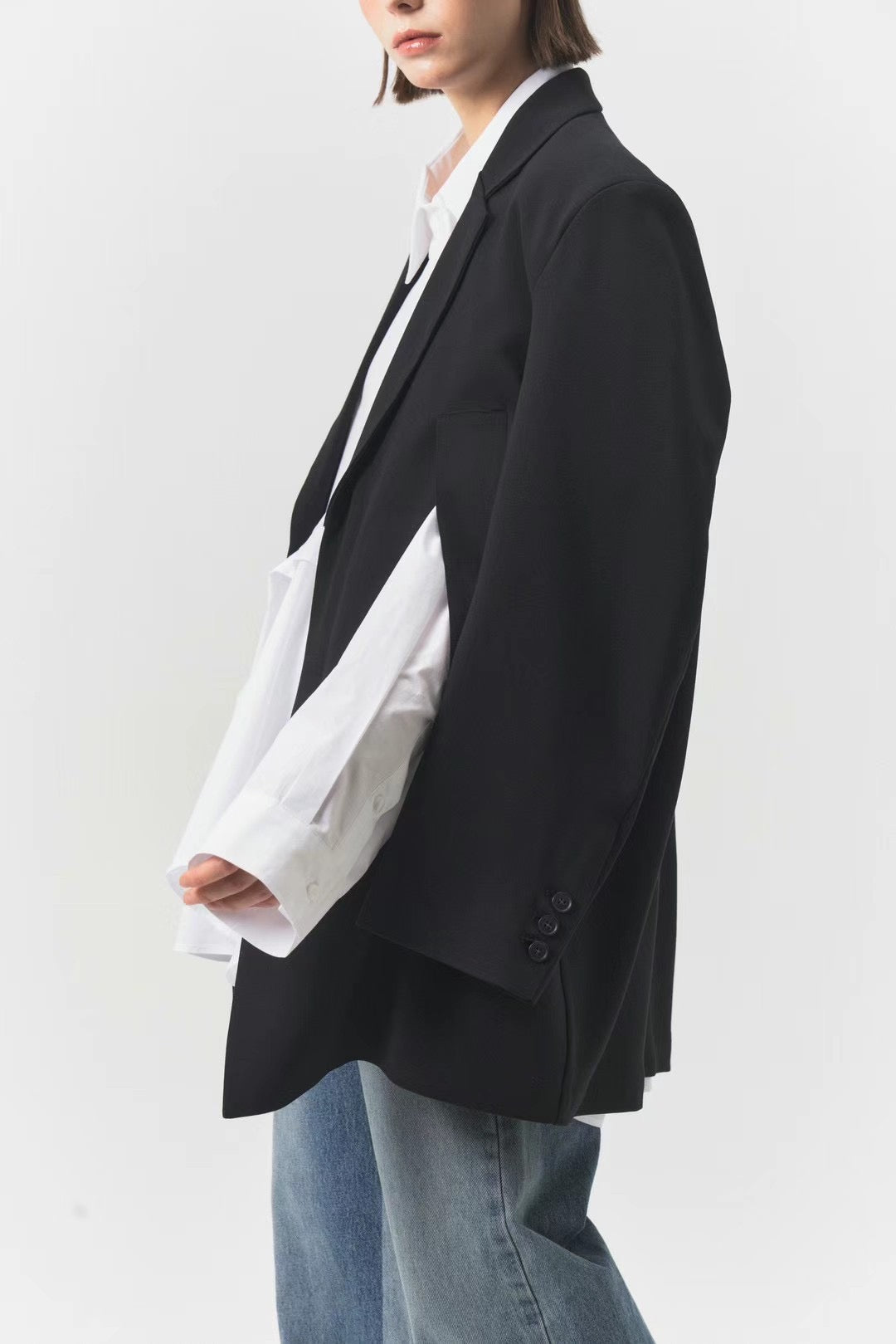 2WAY CAPE BLAZER