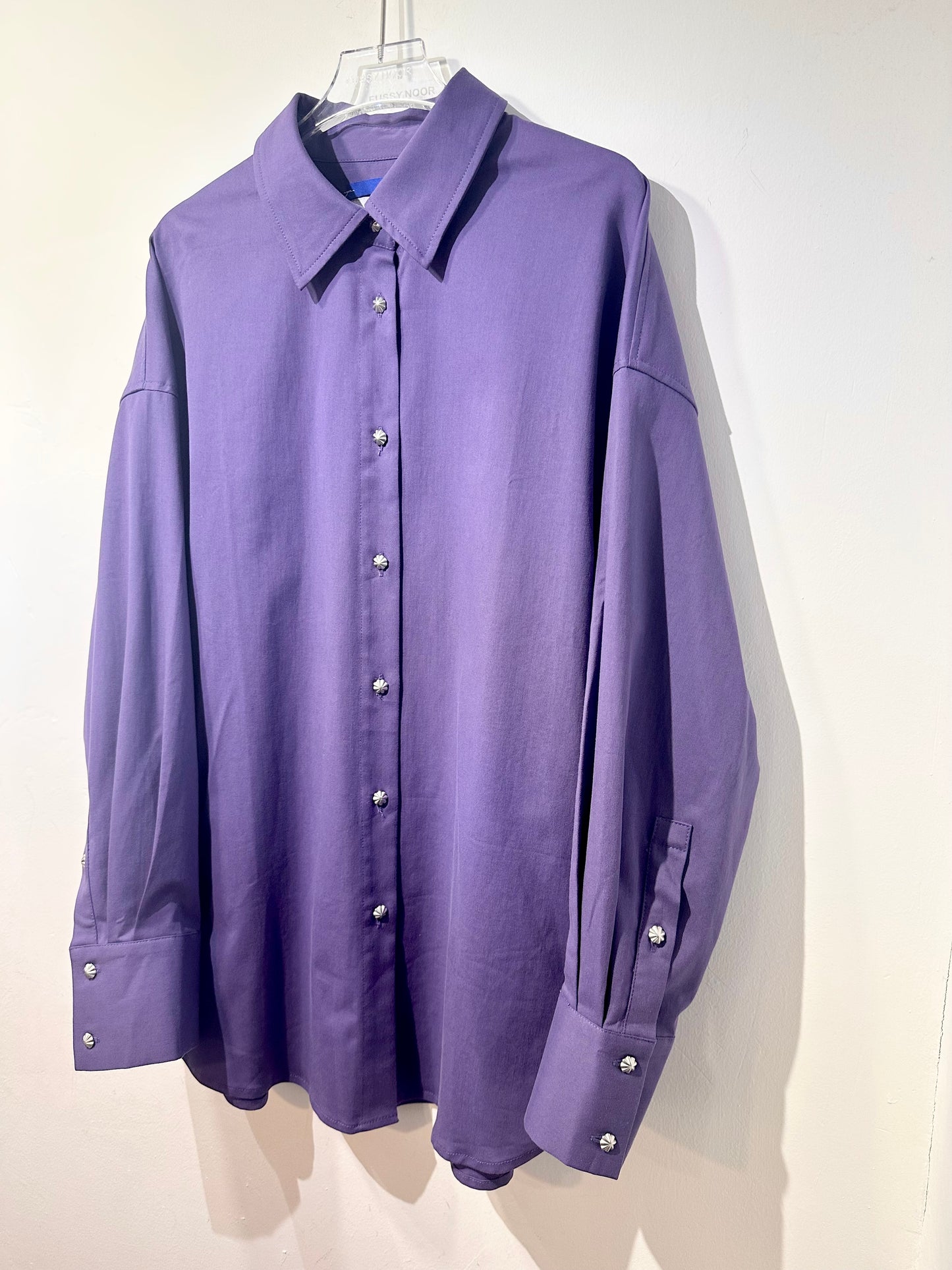 • FUSSY MADE • FRENCH VIOLET SHIRT