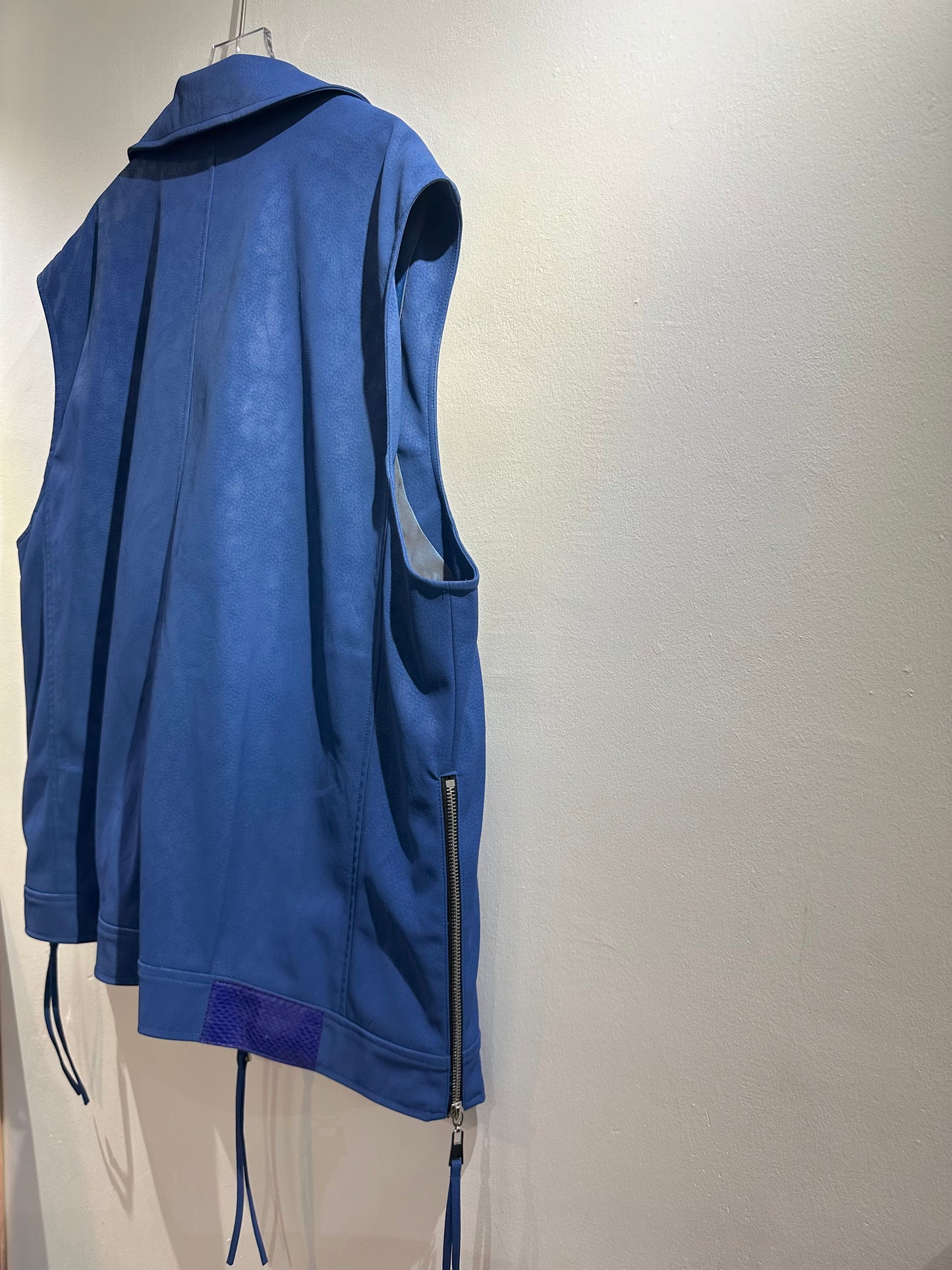 • FUSSY MADE • PU LEATHER BIKER