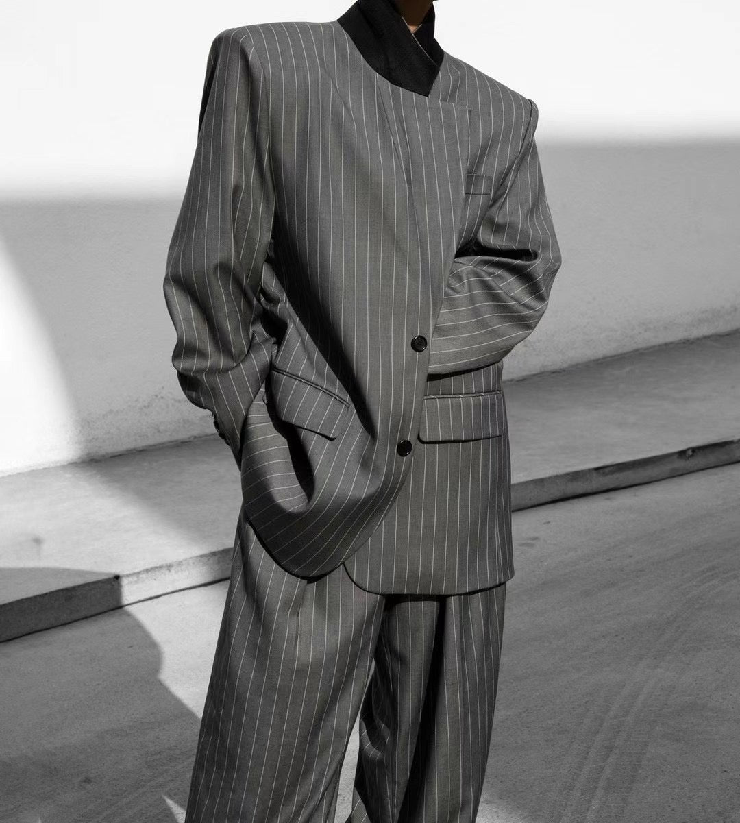 STRIPE SET (BLAZER)