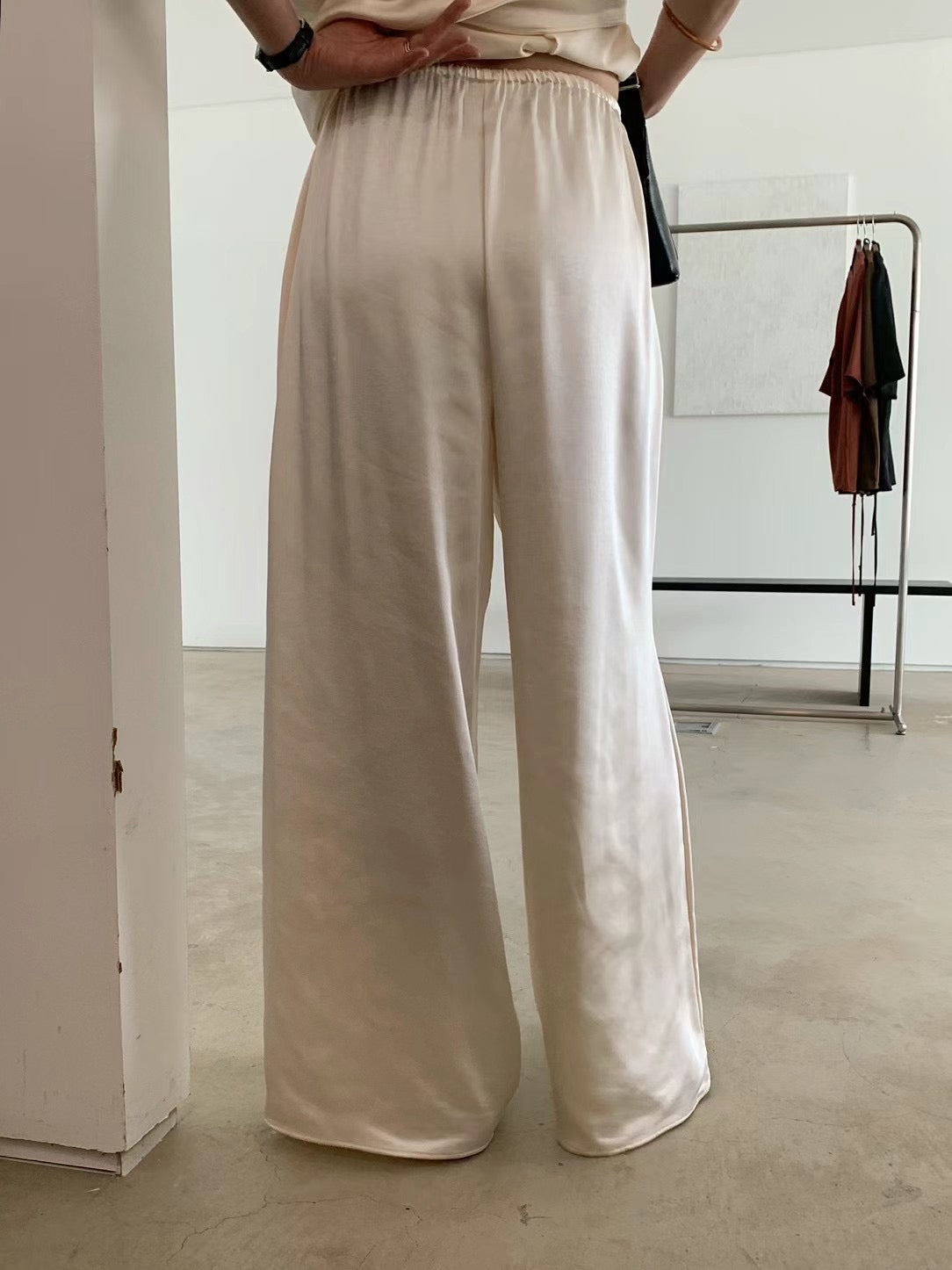 SATIN PANTS- 4 COLOURS