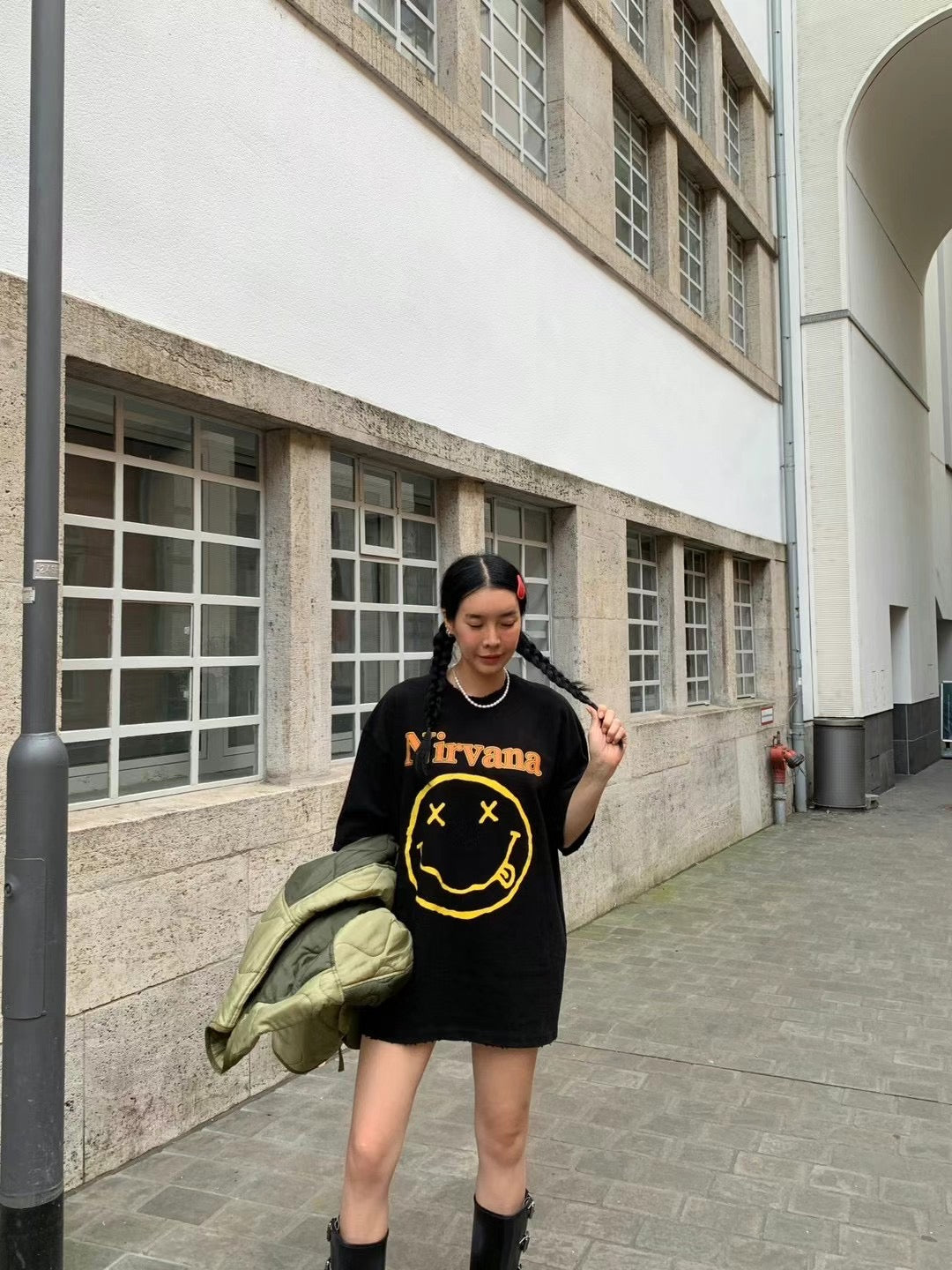 NIRVANA SMILEY FACE TEE