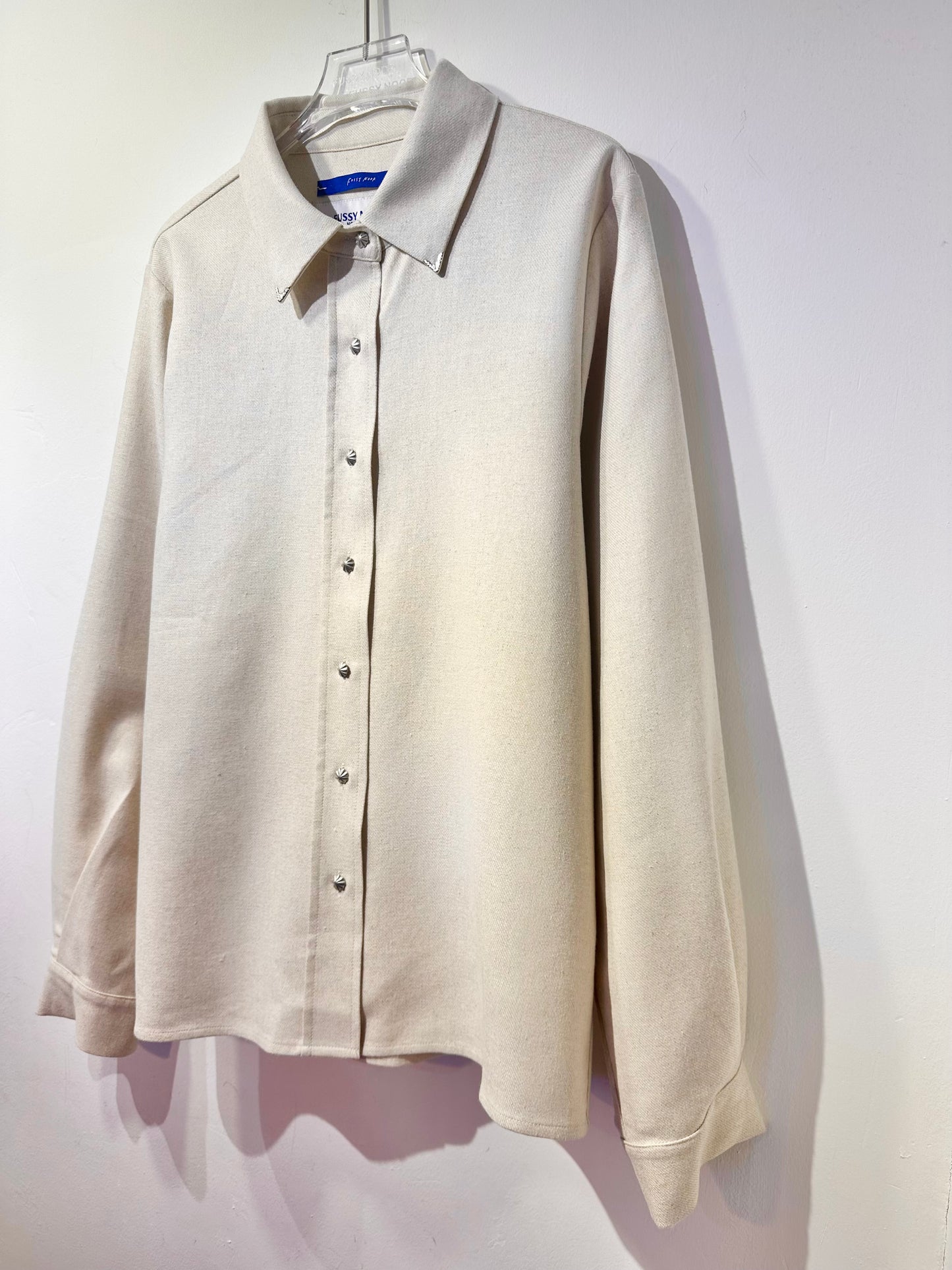 • FUSSY MADE • OATMEAL HEMP SHIRT