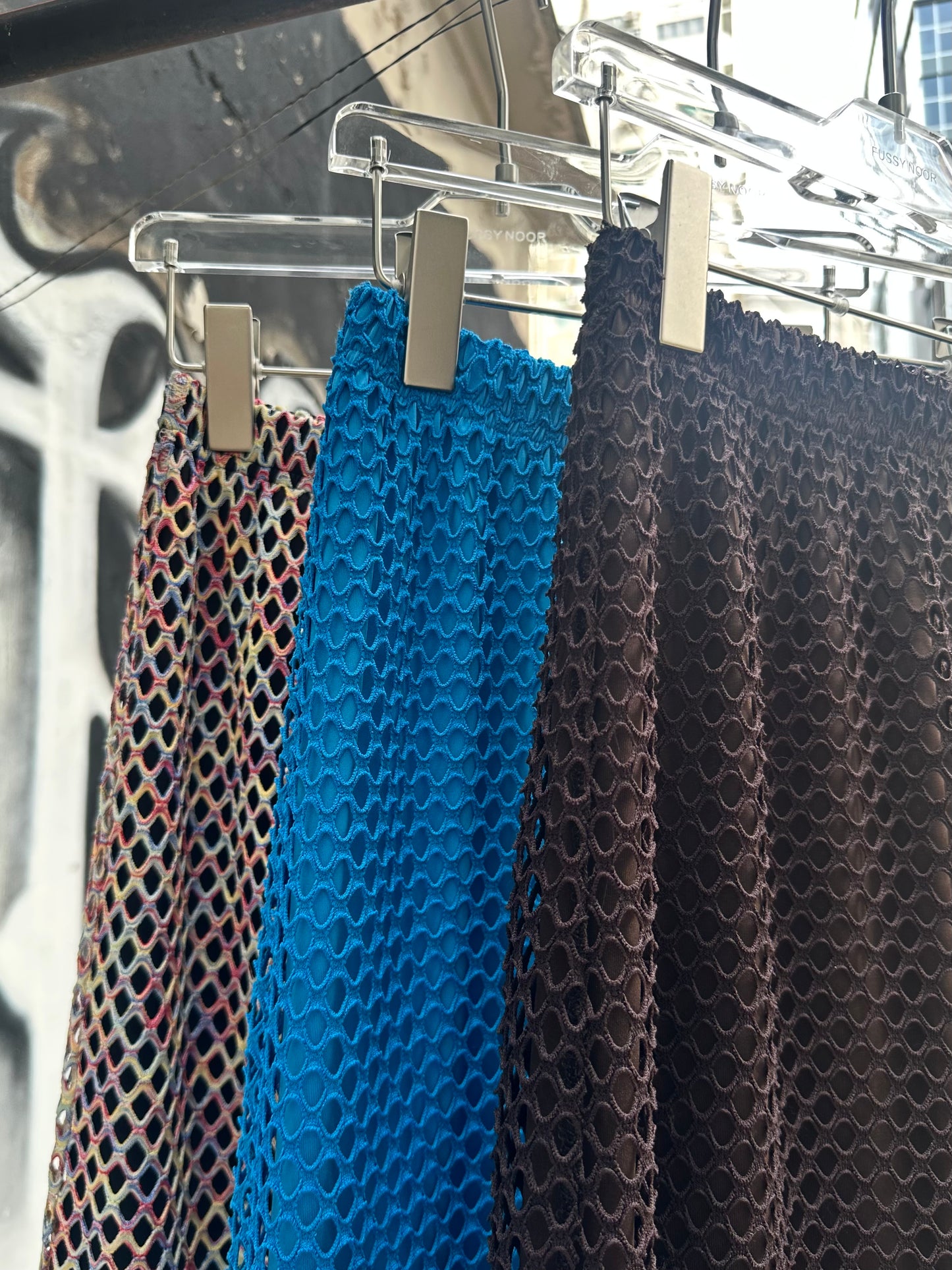 • FUSSY MADE • GLAMOROUS FISHNET SKIRT
