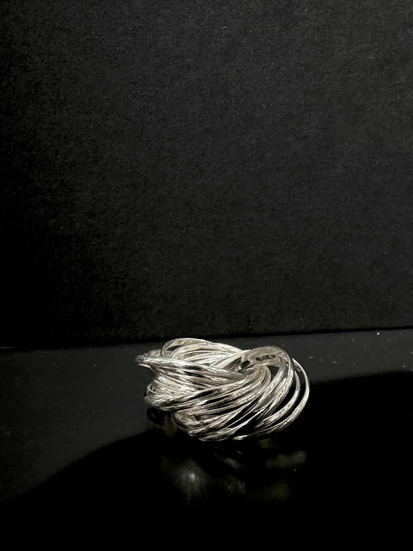 925 HANDMADE MUTI LAYERED LOOP RING (18)