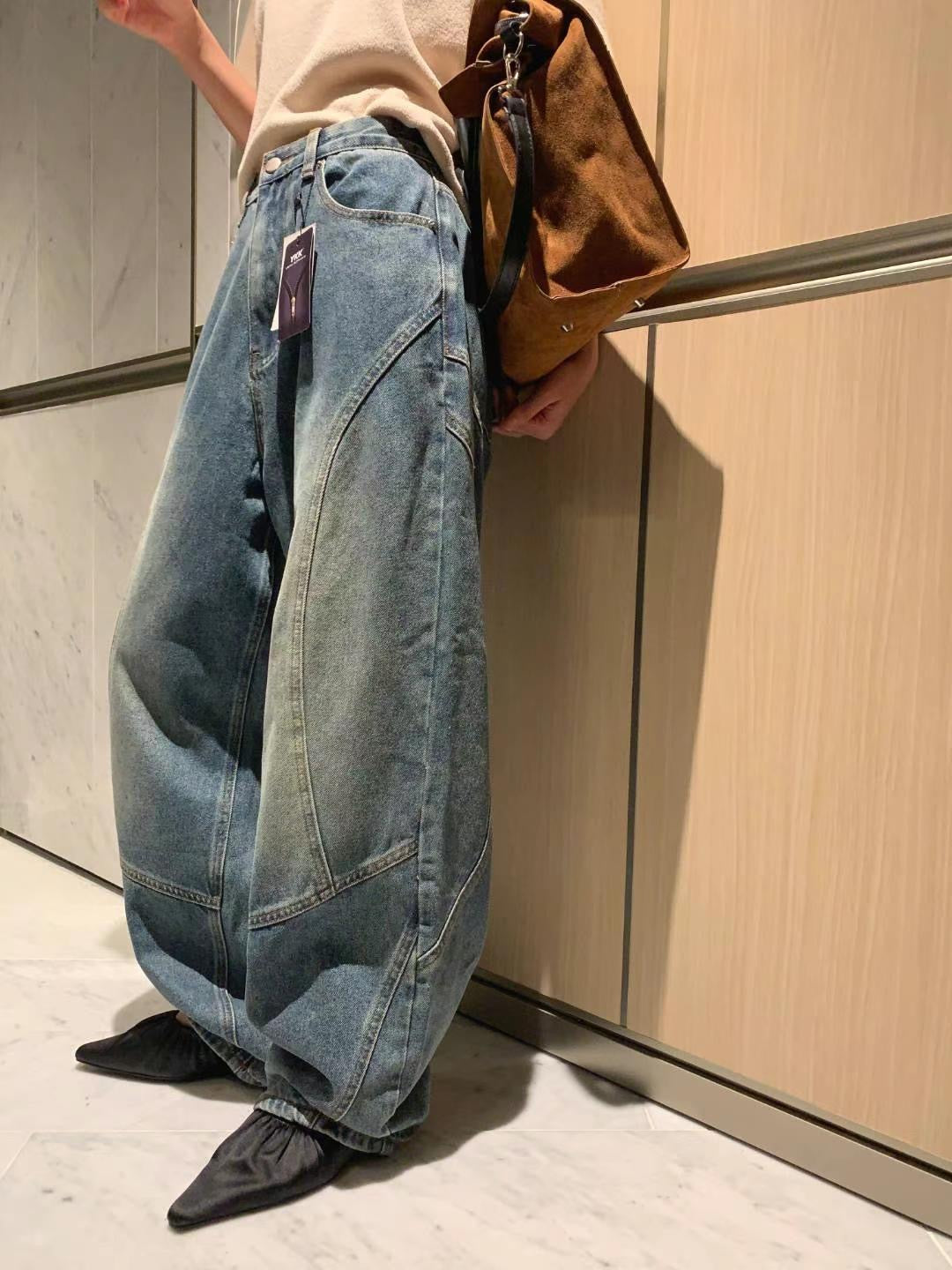 !!!LAST ORDER - SPECIAL OFFER until Sunday!!! SPECIAL CUT PATCHED JEANS