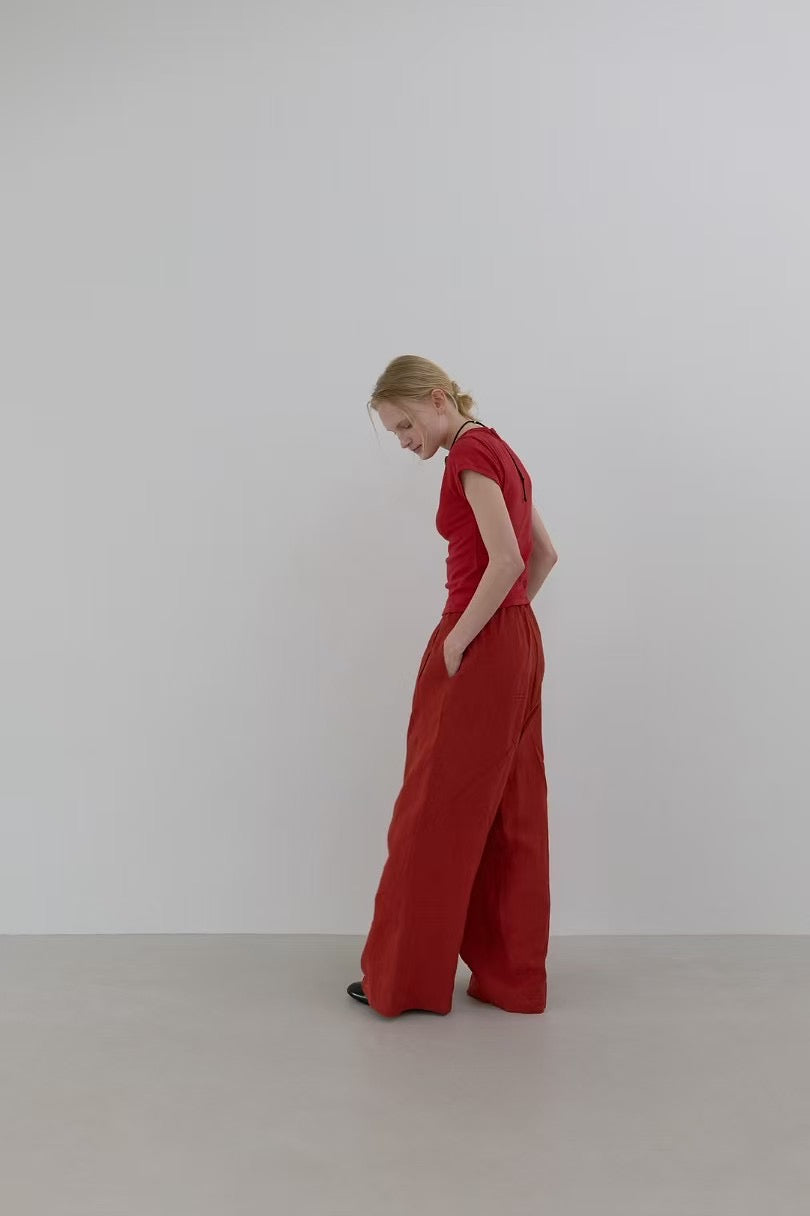 BREATHABLE LINEN PANTS