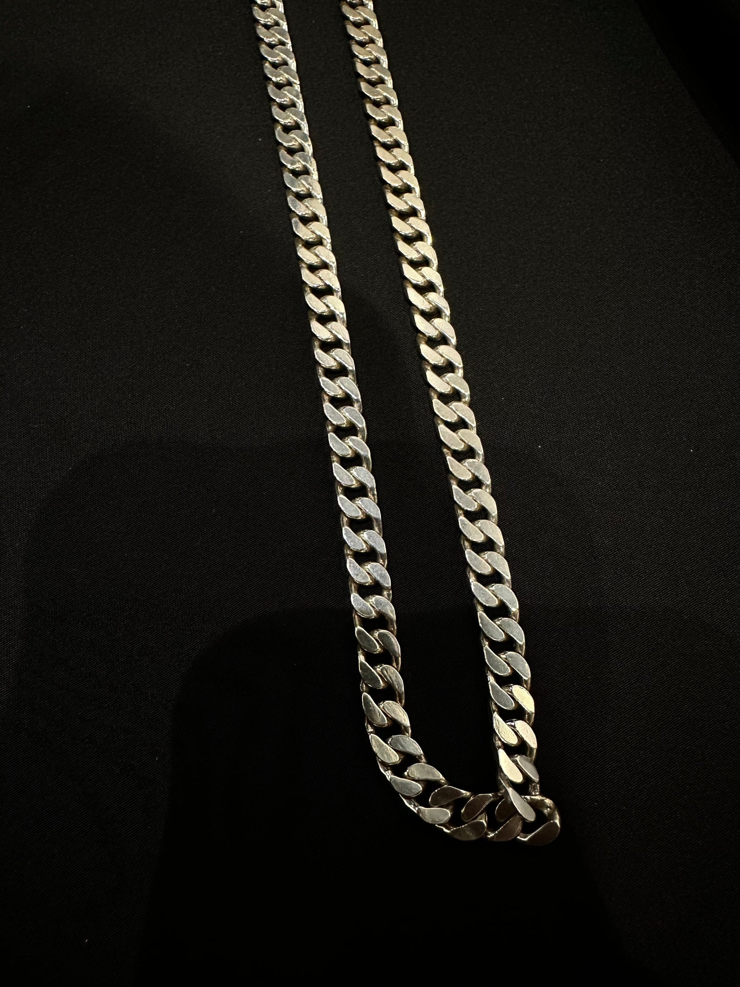 HANDMADE 925 6MM THICK CHAIN NECKLACE