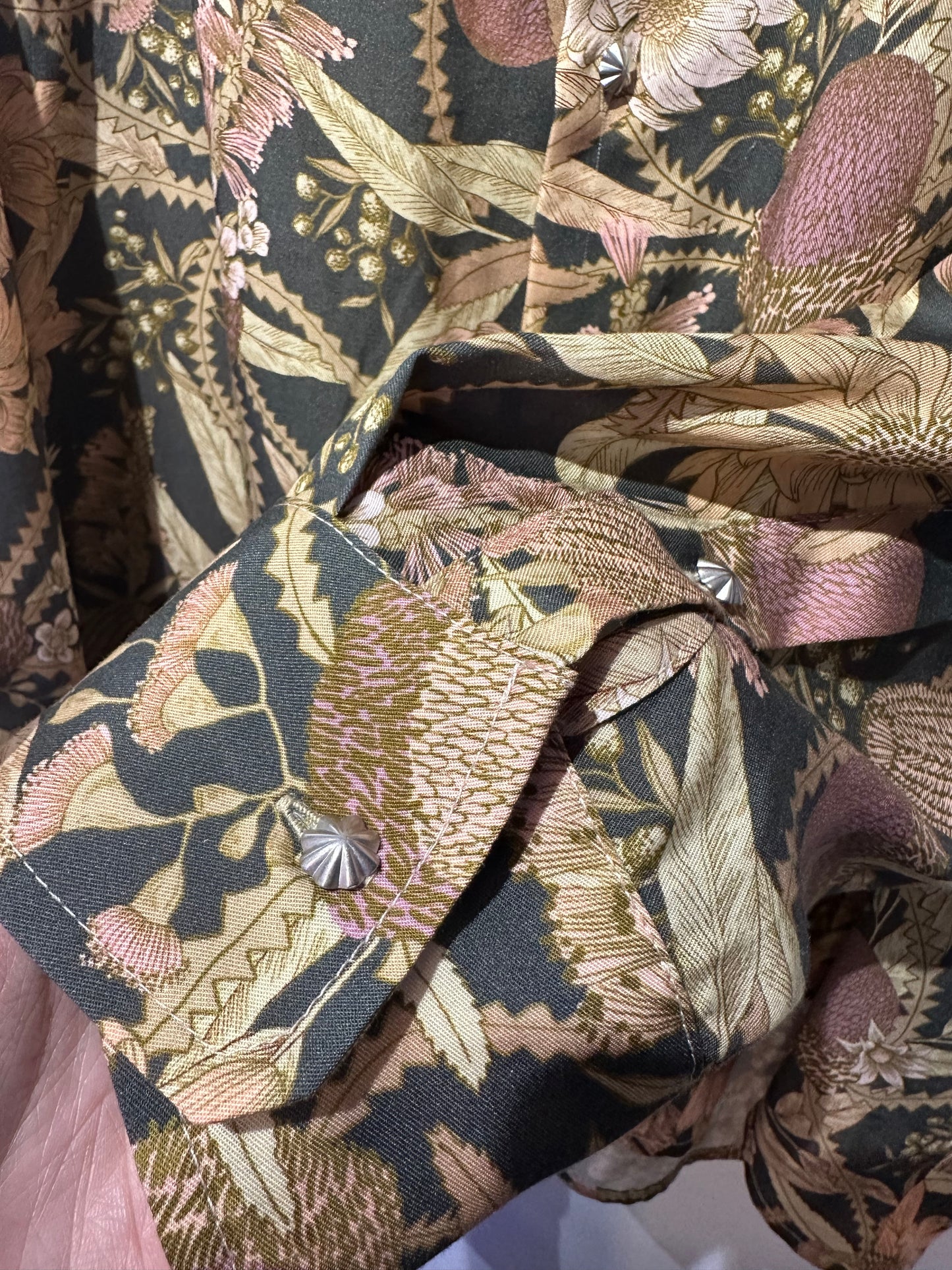 • FUSSY MADE • GOLDEN HAWK PROTEA SHIRT