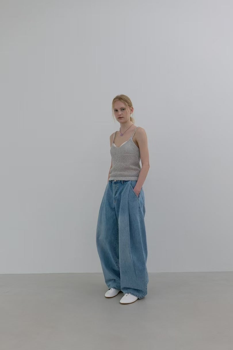 CLEAN BARREL JEANS