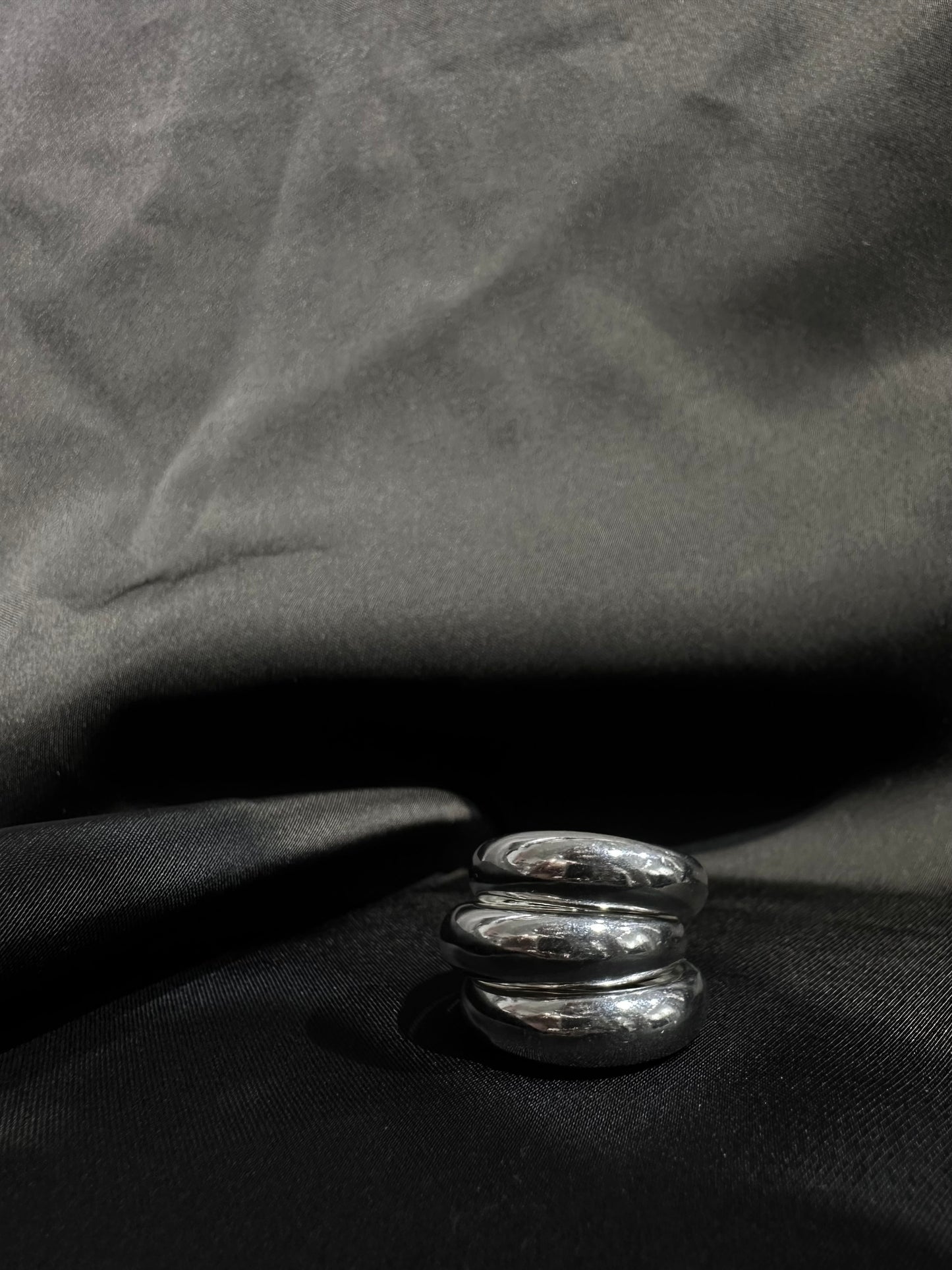 925 HANDMADE 3 ATTACHED RING