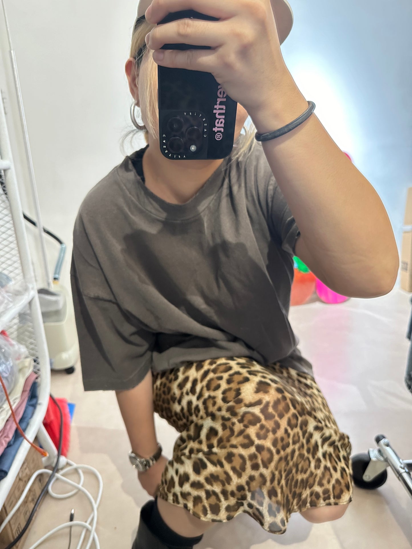 LEOPARD SKIRT