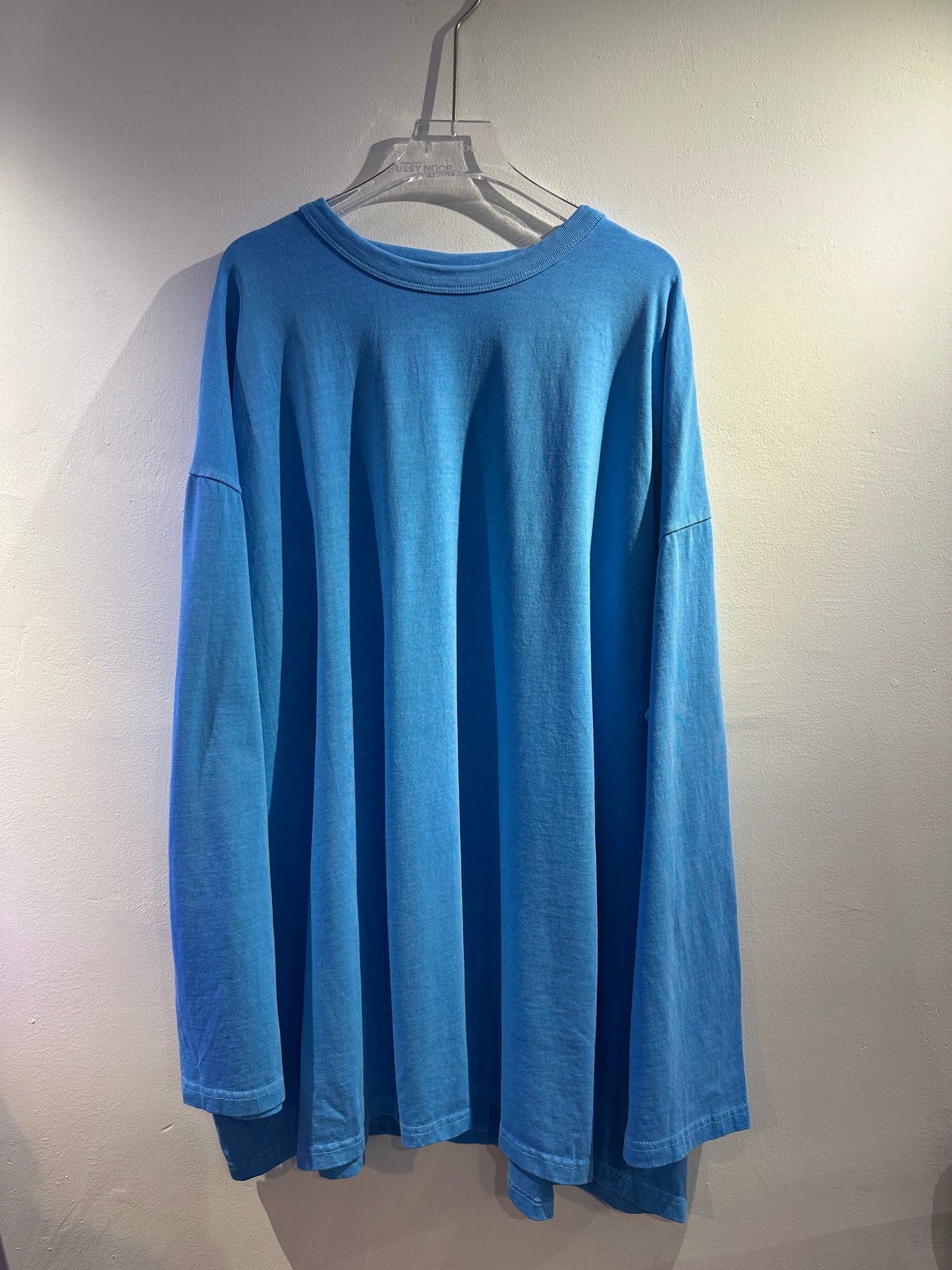 OVERSIZE SIDE SPLIT WASHED COTTON TEE