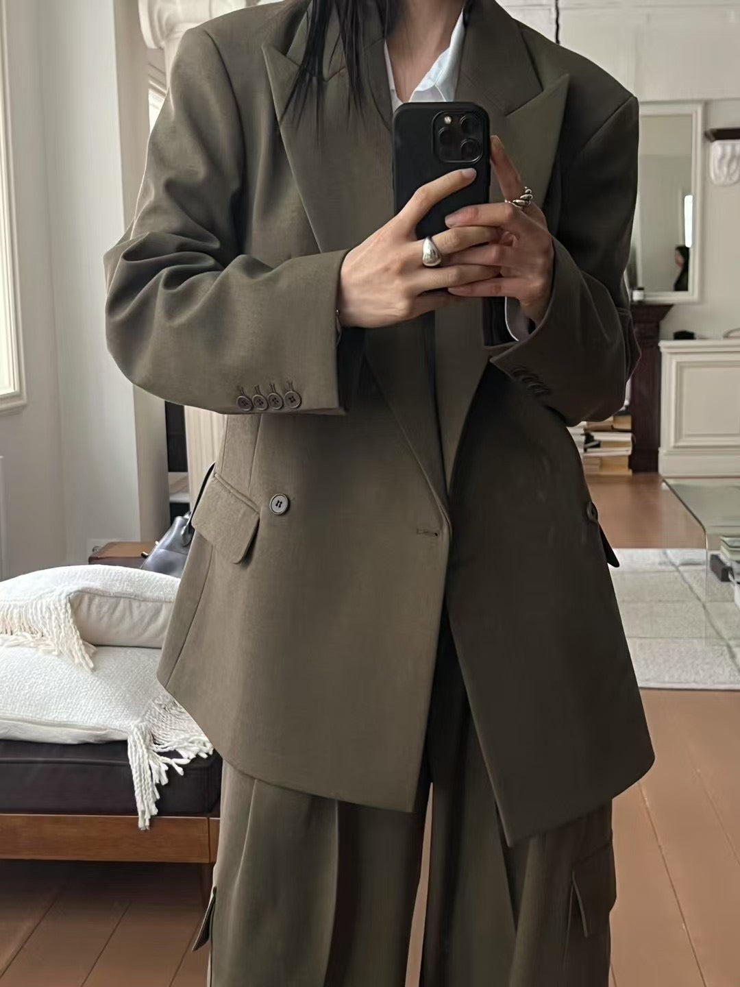 CLASSIC DOUBLE BREAST BLAZER