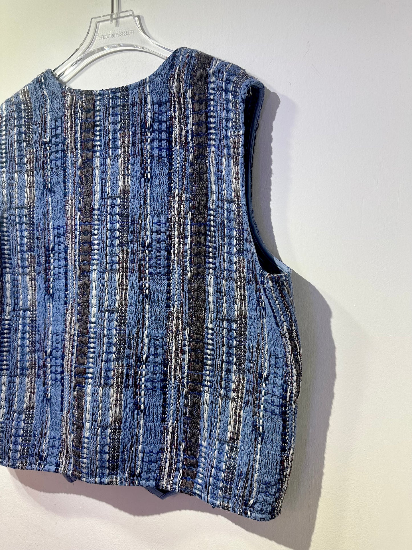 • FUSSY MADE • JAPANESE HERITAGE STYLE KNITTED VEST