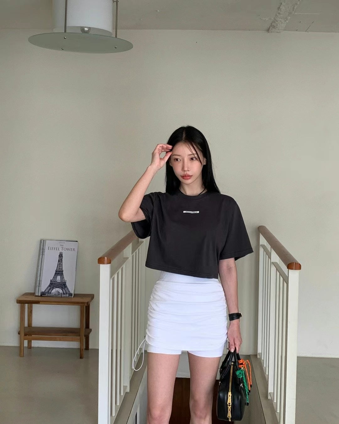 DRAWSTRING PANT SKIRT