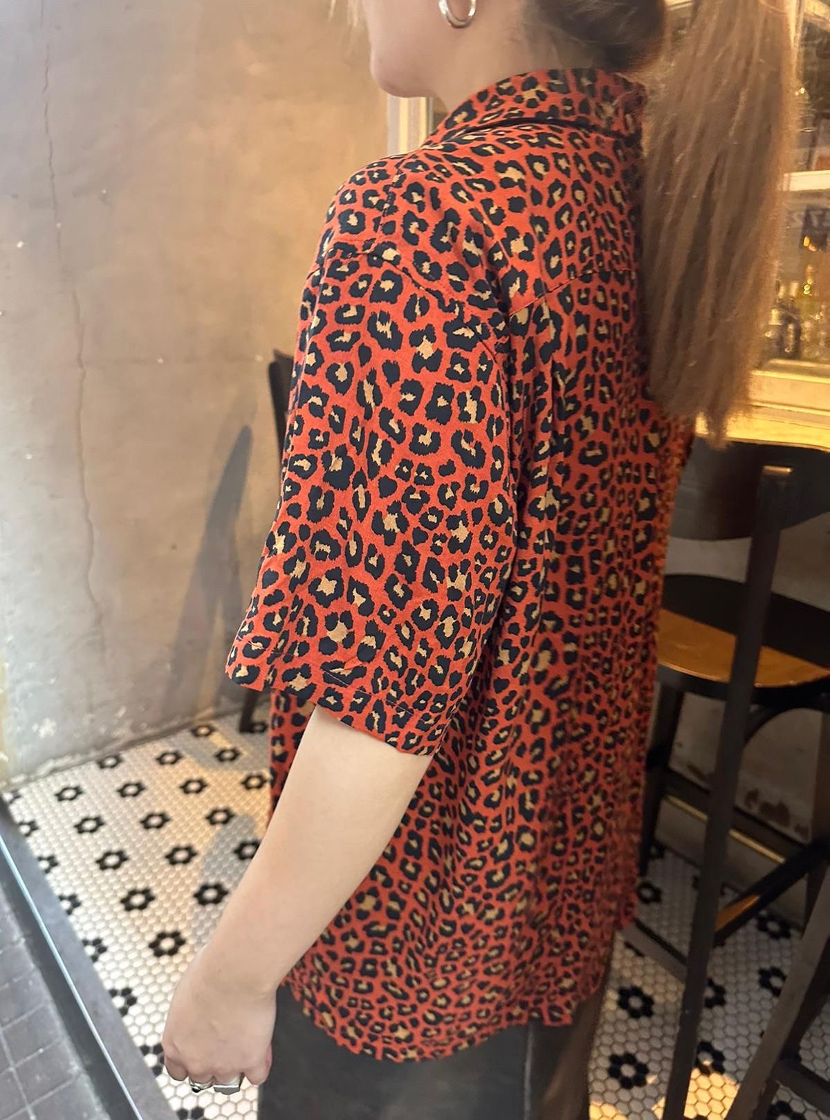 • FUSSY MADE • LEOPARD PRINTED SHIRT