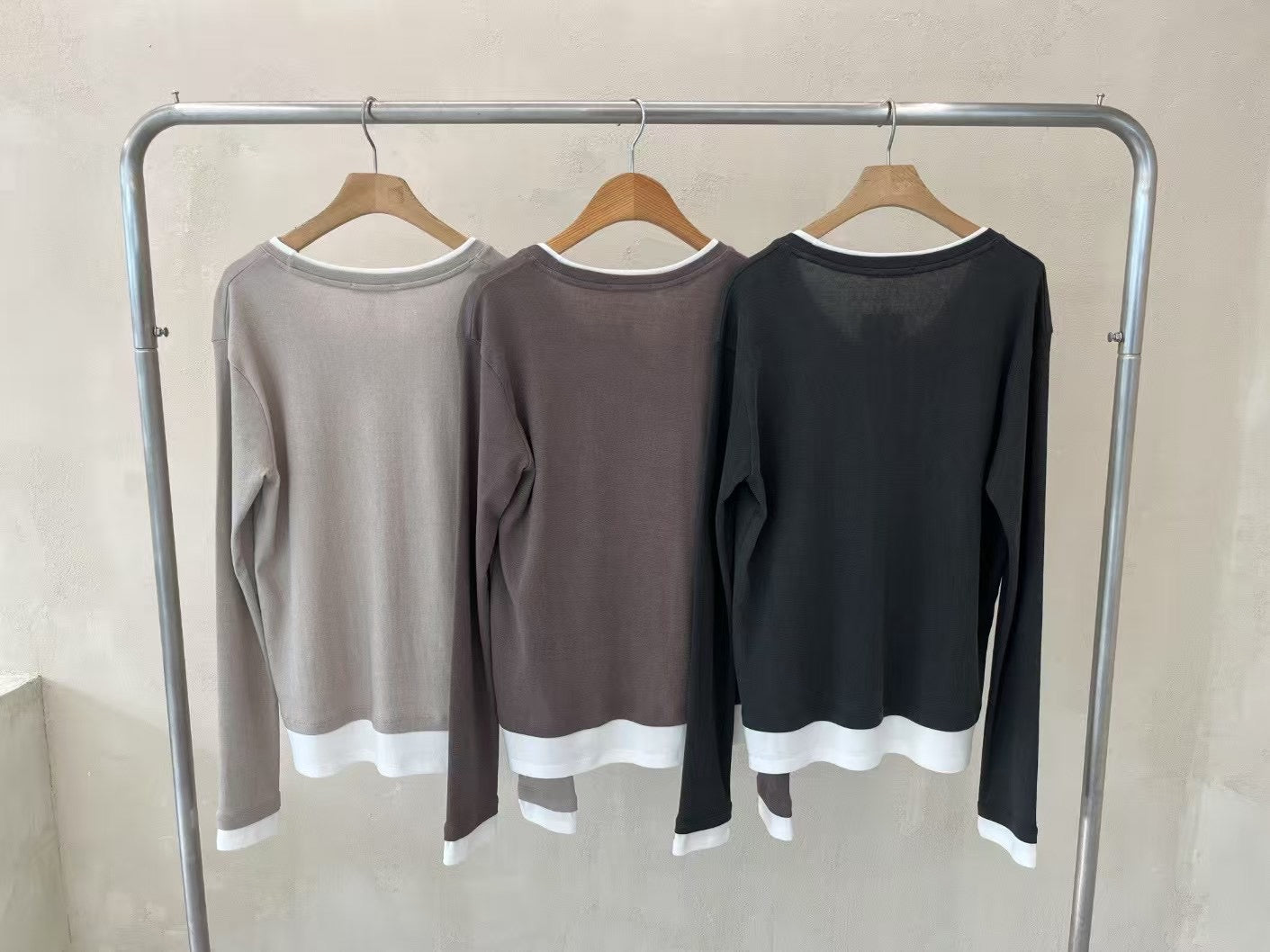 SPRING TWO LAYER LONG SLEEVES