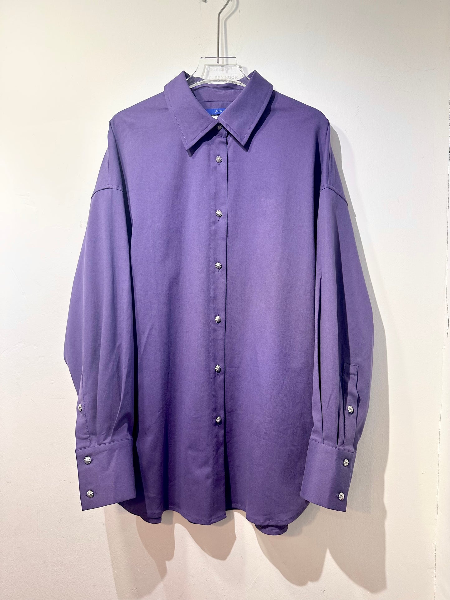 • FUSSY MADE • FRENCH VIOLET SHIRT