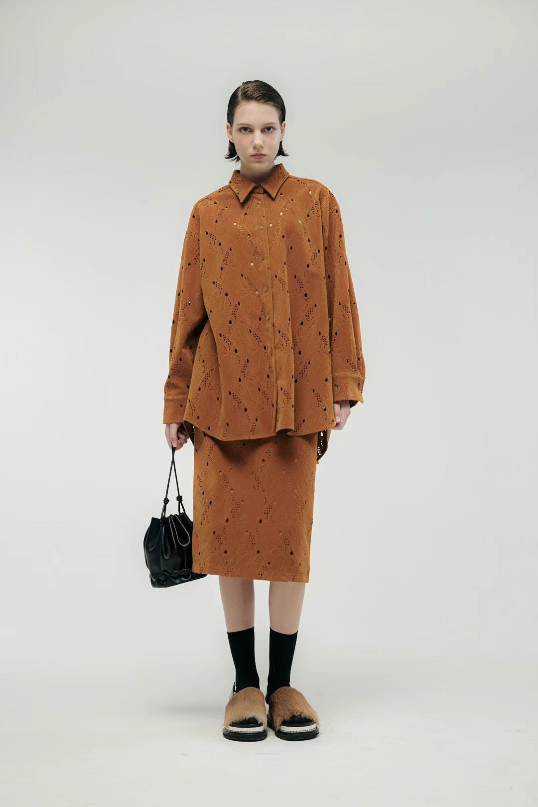 AUTUMN BRODERIE SET (SHIRT)