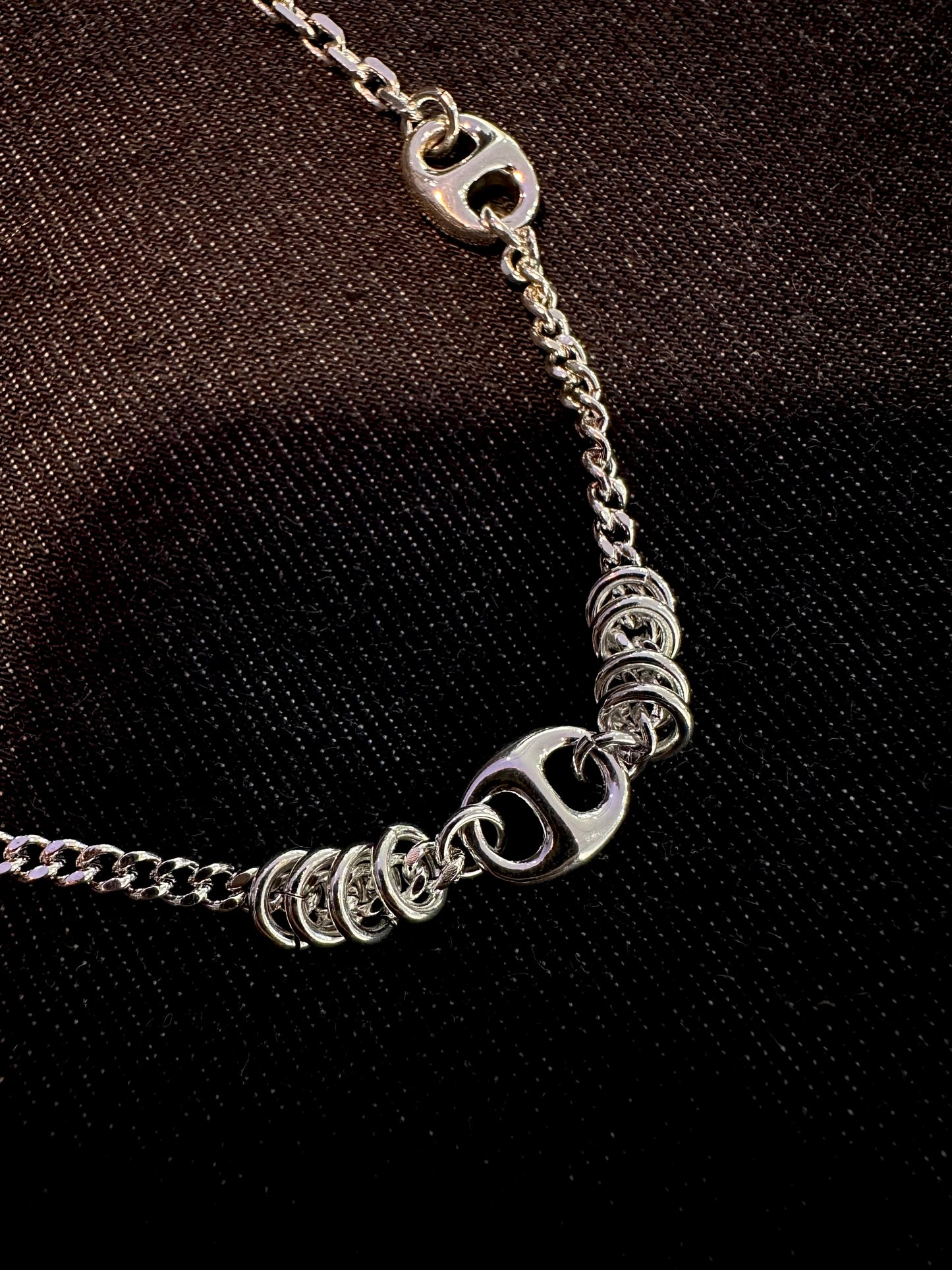 925 PIGGY NOSE LINK NECKLACE