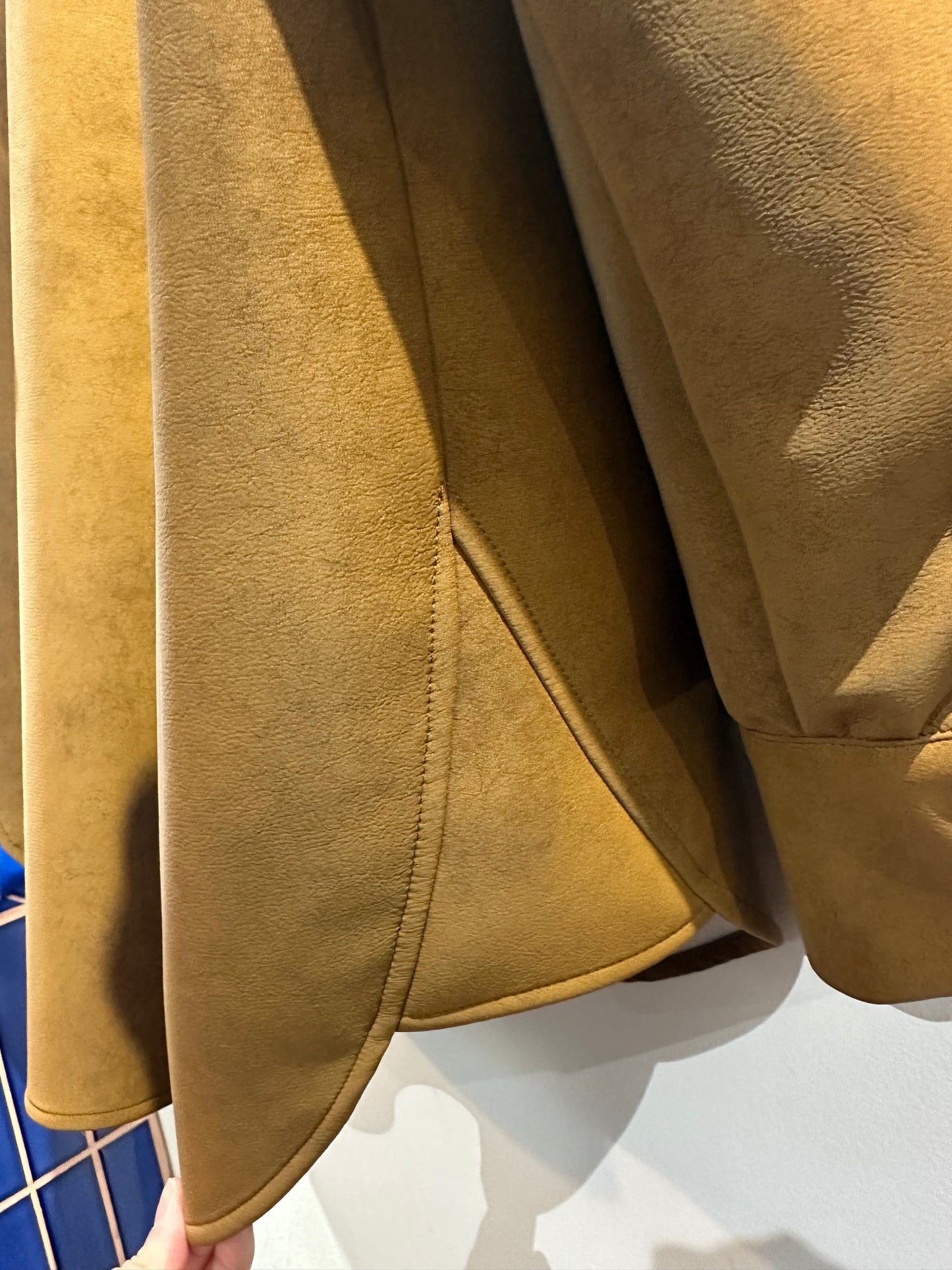• FUSSY MADE • MATTE PU SHIRT JACKET