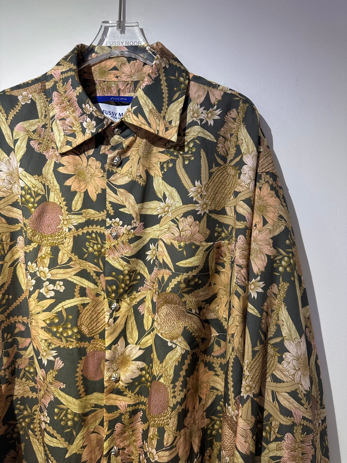 • FUSSY MADE • GOLDEN HAWK PROTEA SHIRT