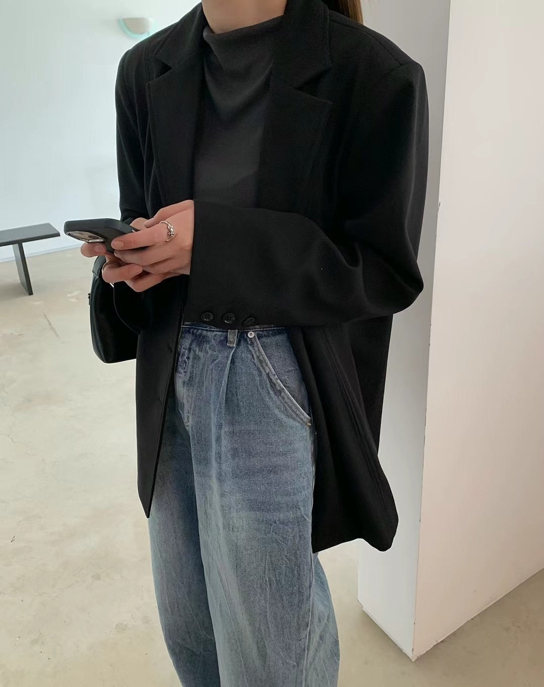 DEEP V BLAZER