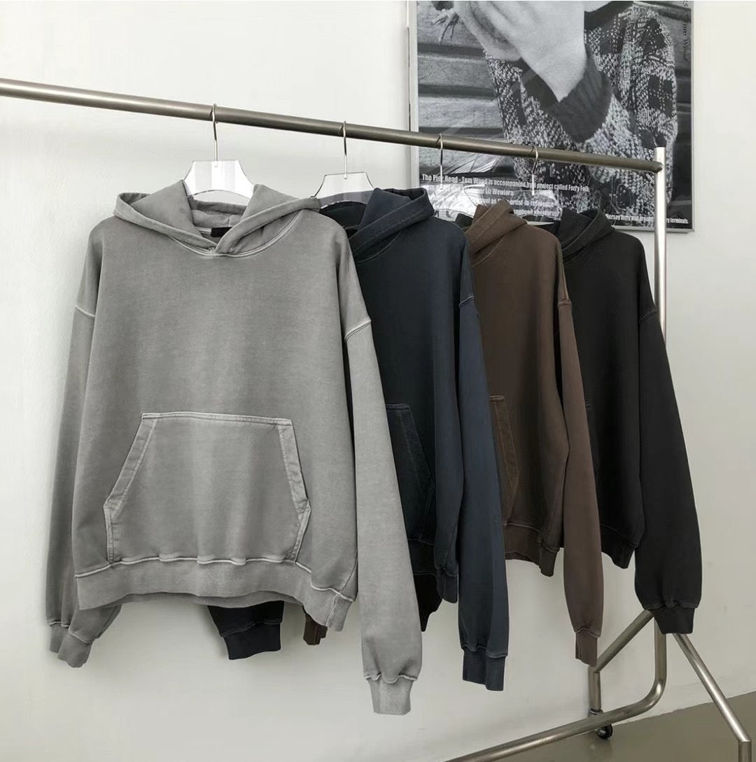 WASHED EDGE HOODIE (62CM)