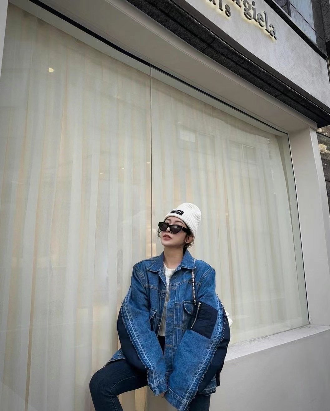 HALF DENIM JACKET