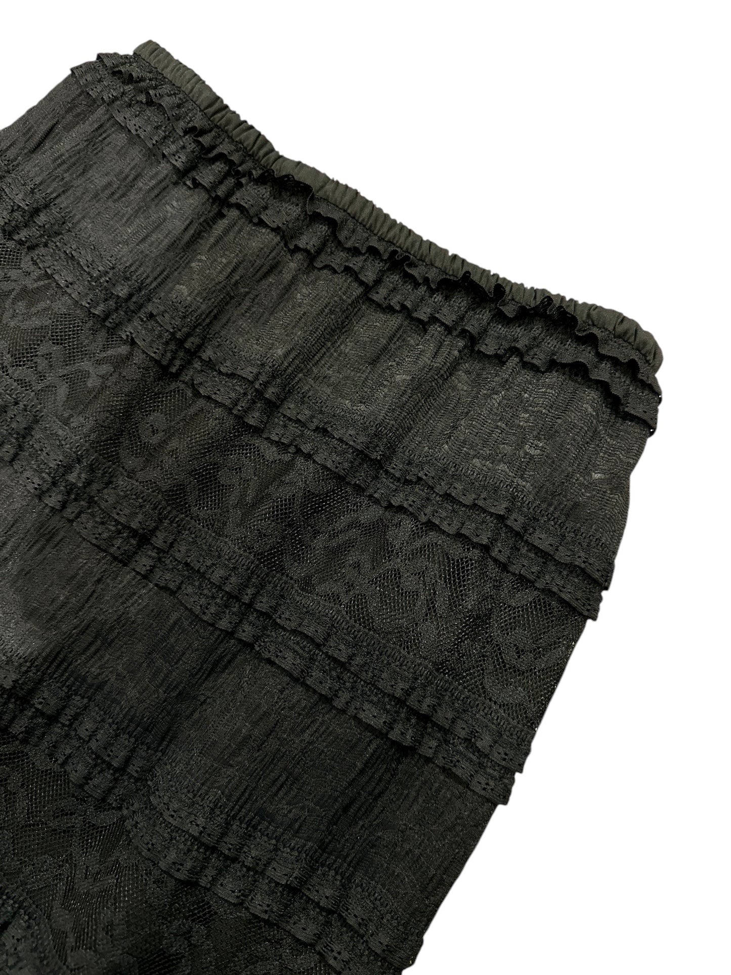 *0* LACE TIERED SKIRT
